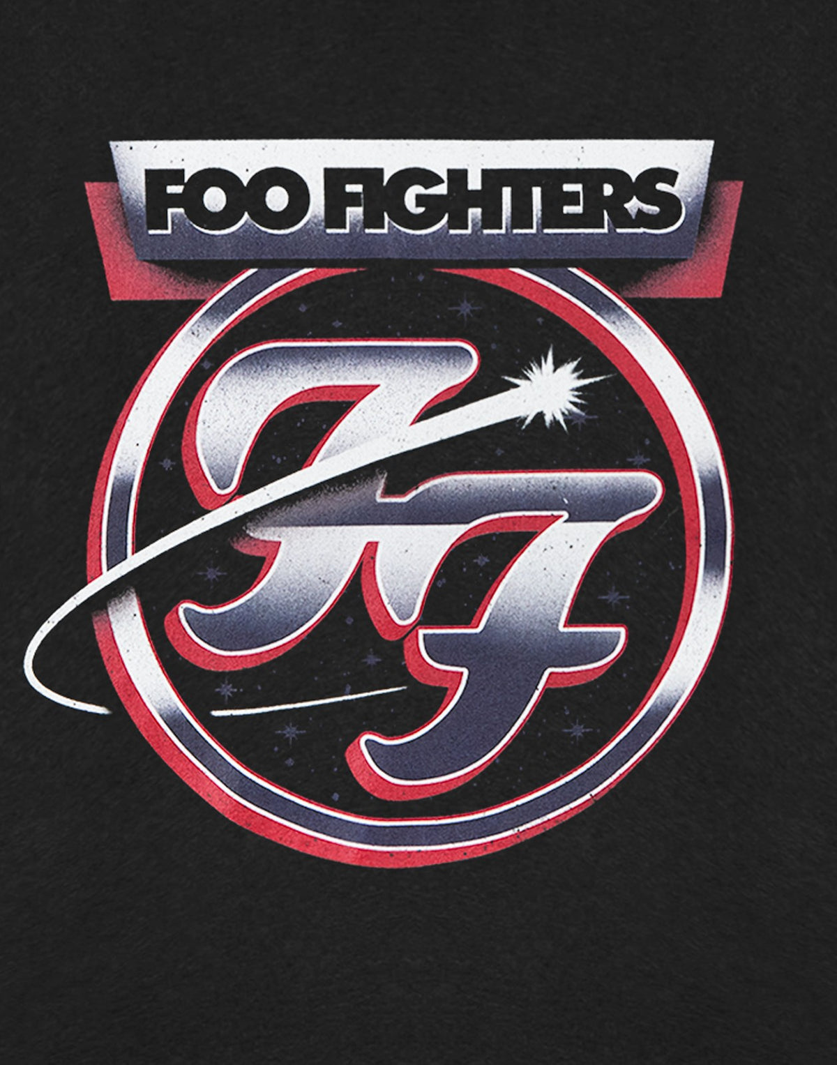 Foo Fighters Short Sleeved T-Shirt | Mens Black | Official Merch