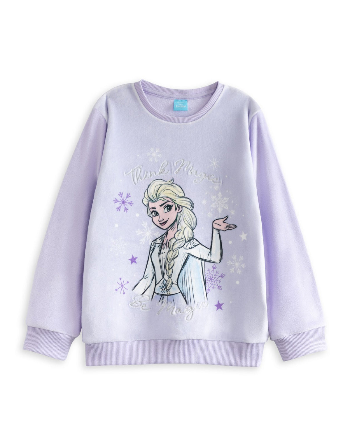 Disney Long Sleeve Long Leg Pyjama Set | Girls Purple | Official Merch
