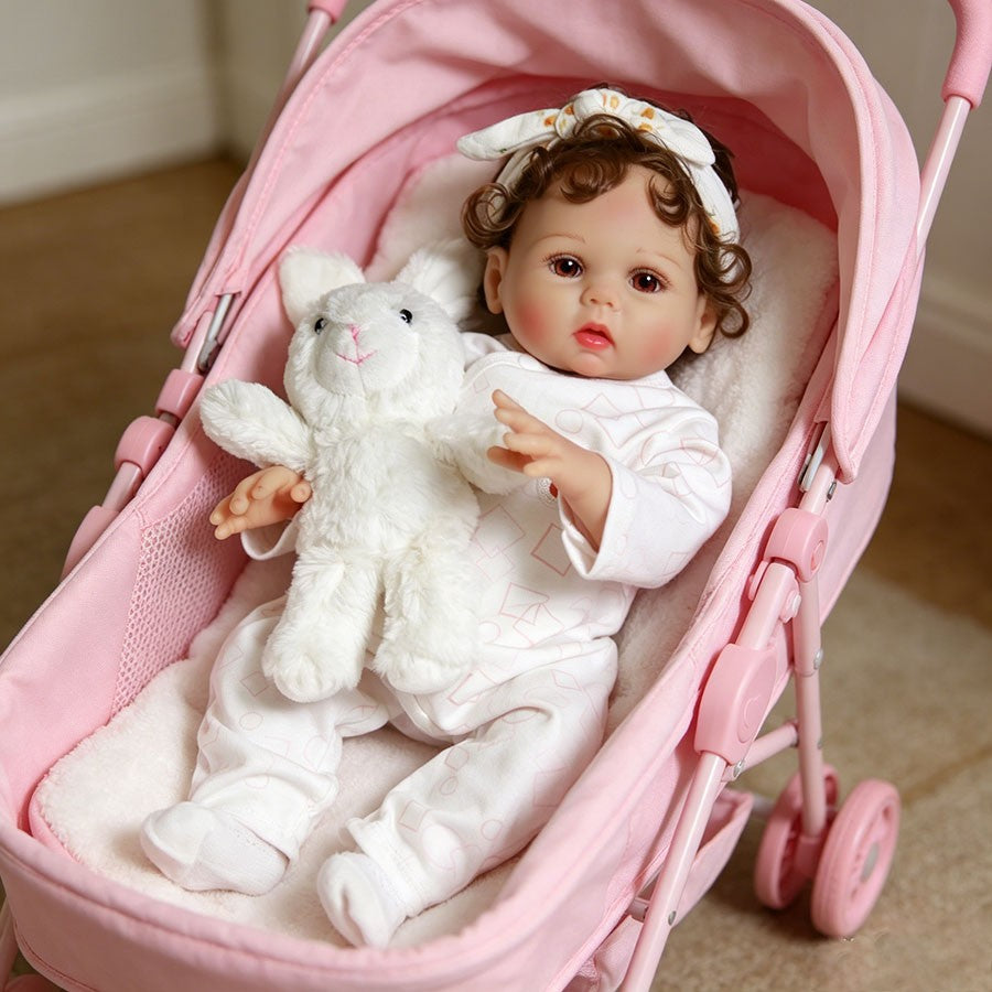 Full Body Vinyl Silicone Reborn Dolls Lifelike Real Newborn Baby Girl Gift Bath