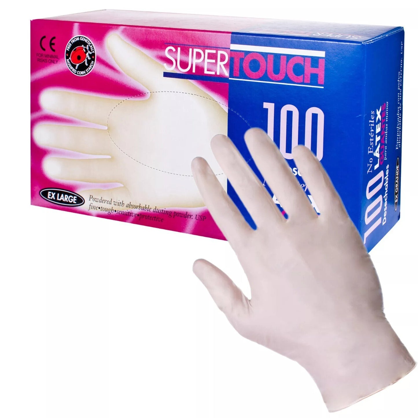 200 Nitrile Gloves ? 2 Pack Disposable Powder-Free Latex-Free Medical Food Grade