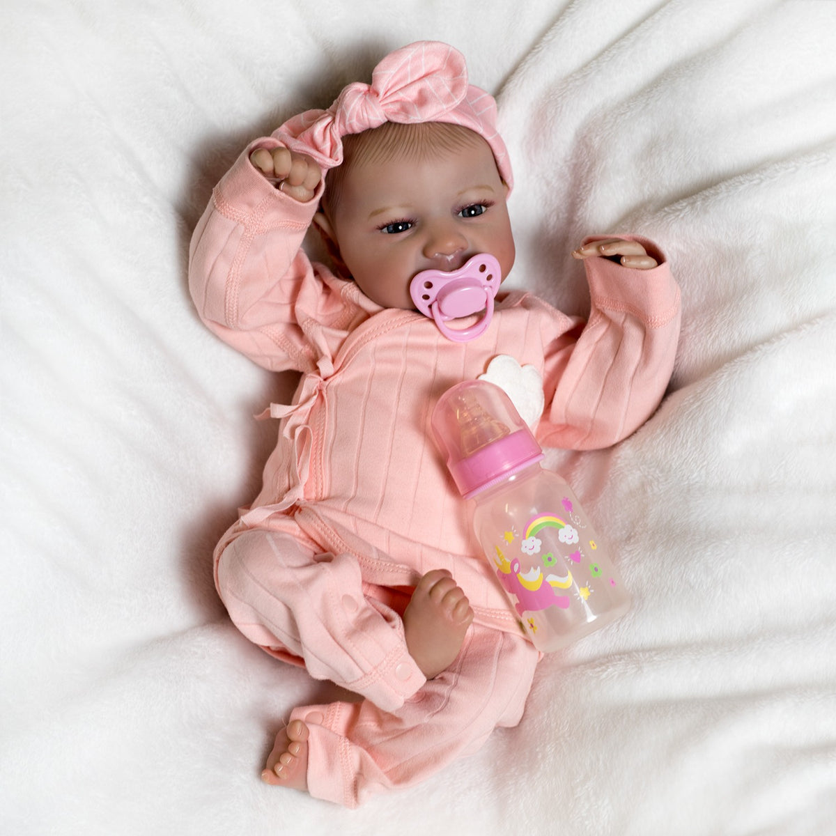 Realistic Reborn Baby Dolls Vinyl Silicone Real Life Newborn Girl Boy Doll Gifts
