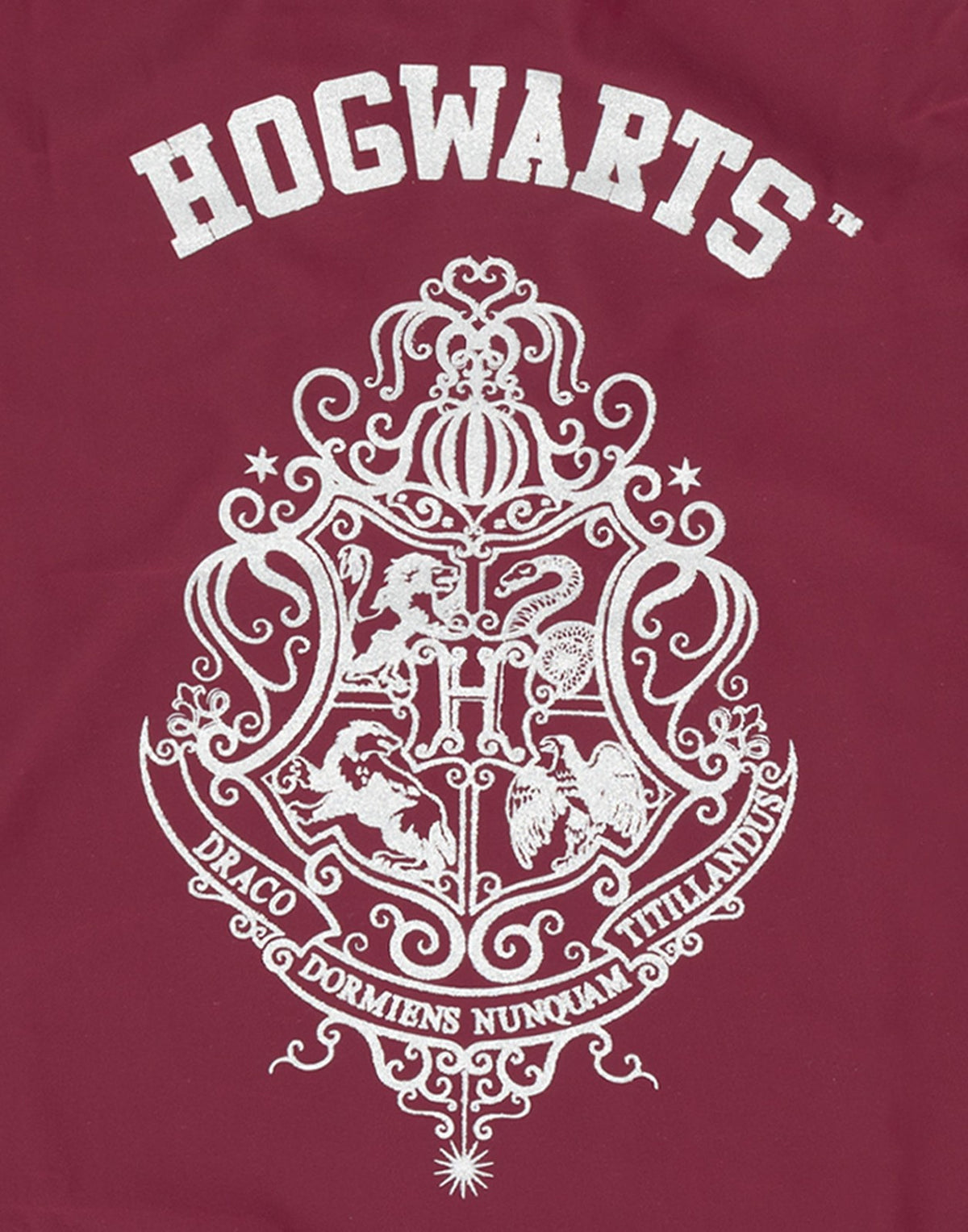Harry Potter 1 Piece Swimming Costume | Girls Burgundy | Official Merch