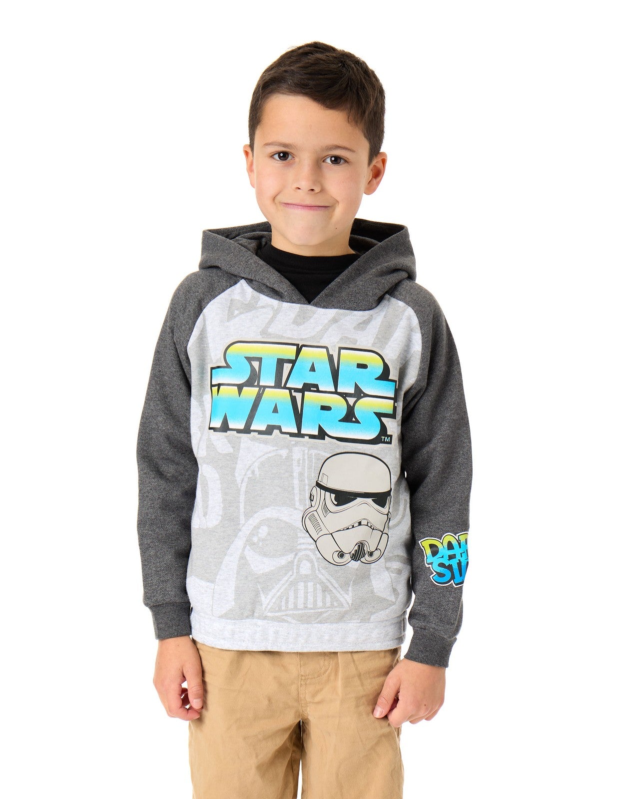 Star Wars Hoodie | Unisex Kids Grey | Official Merch