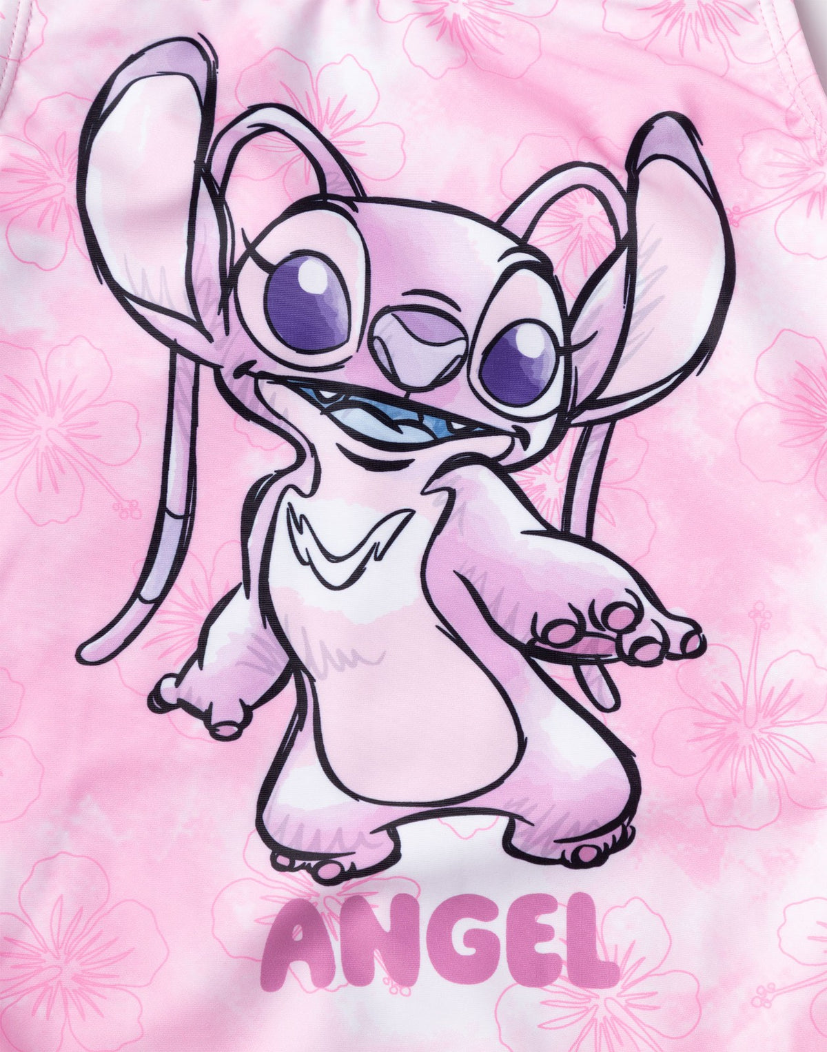 Disney 1 Piece Swimming Costume | Girls Pink | Official Merch