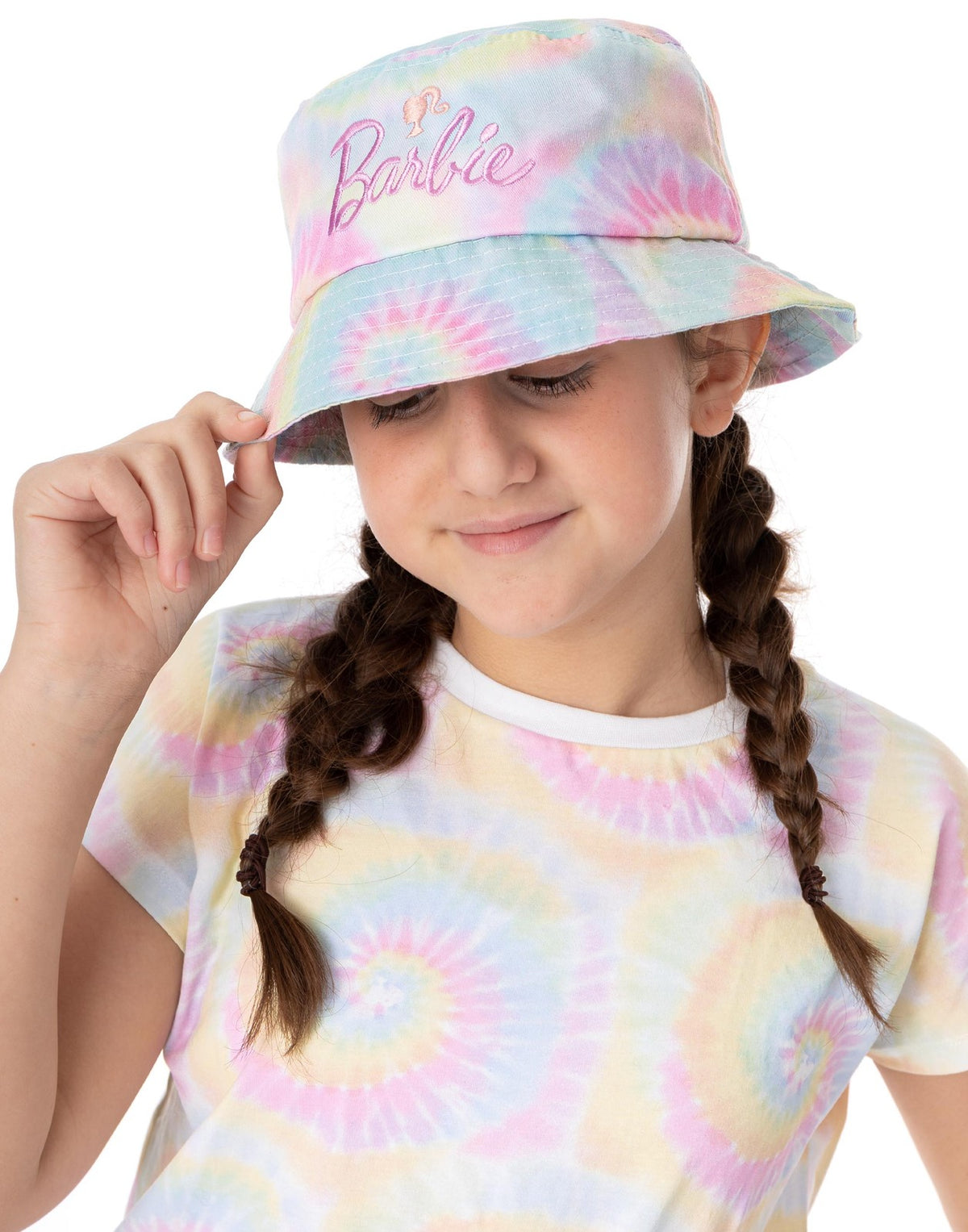 Barbie Bucket Hat | Girls Multicoloured | Official Merch