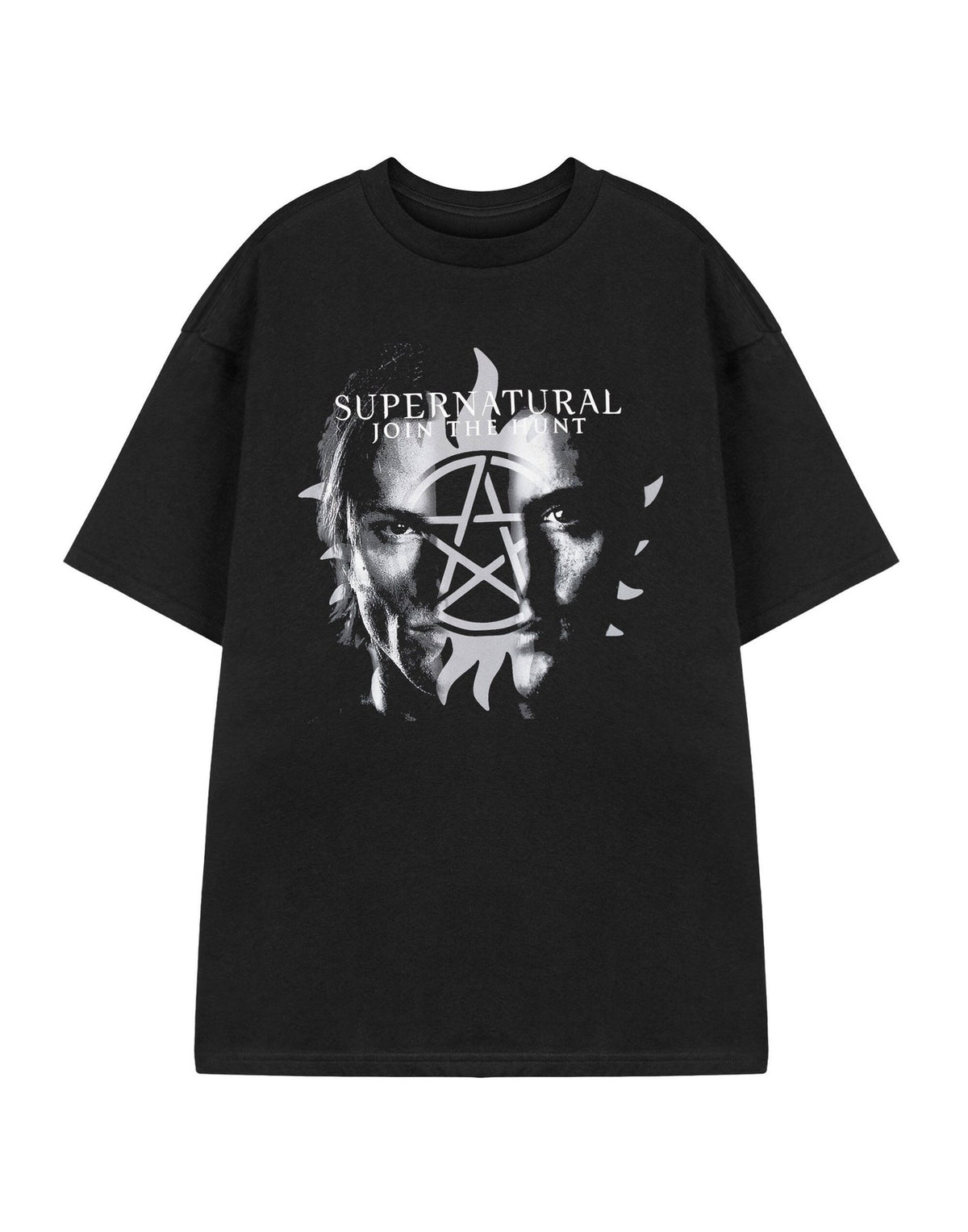 Supernatural Short Sleeved T-Shirt | Mens Black | Official Merch