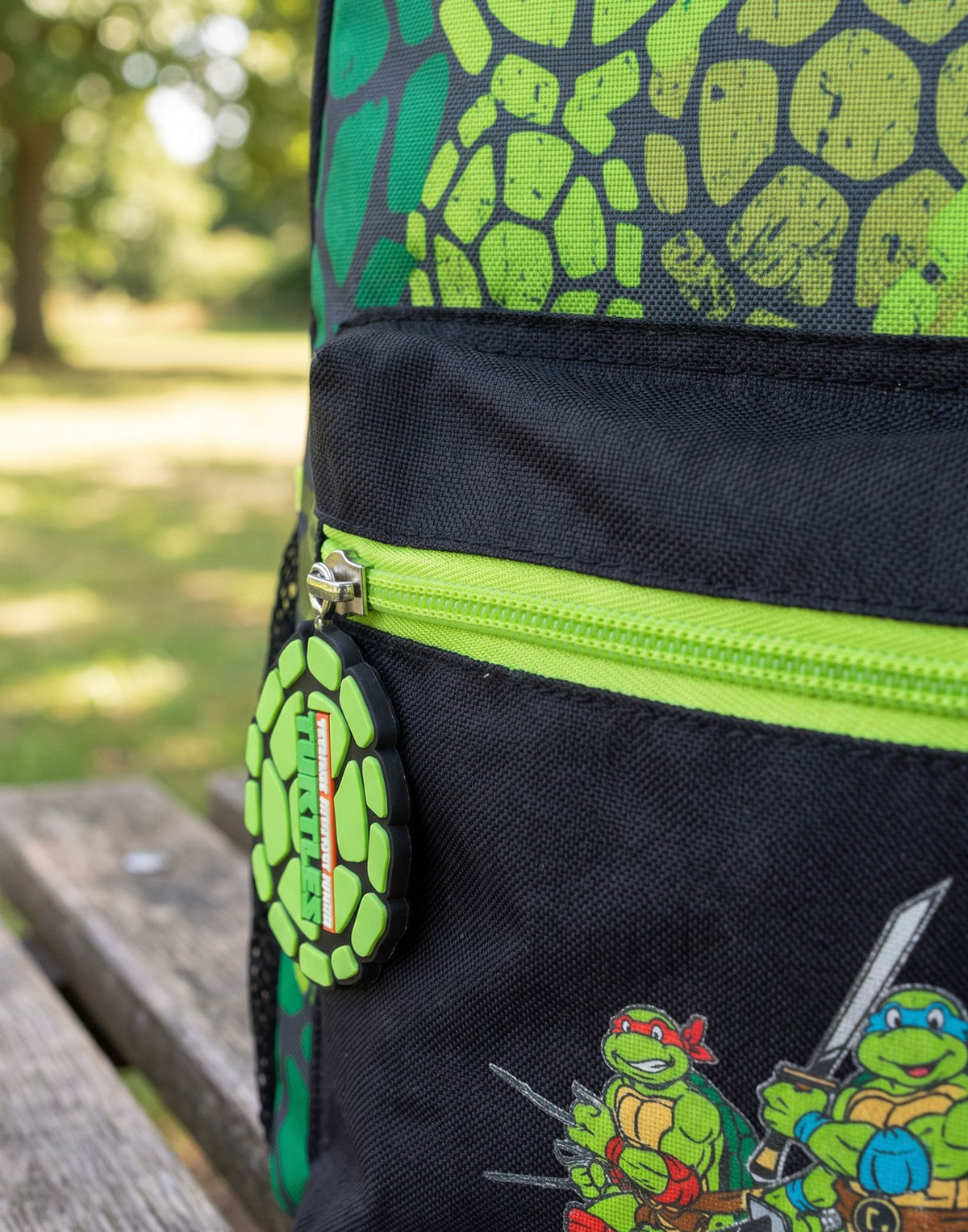 Teenage Mutant Ninja Turtles 4 Piece Backpack Set | Unisex Kids Green | Official