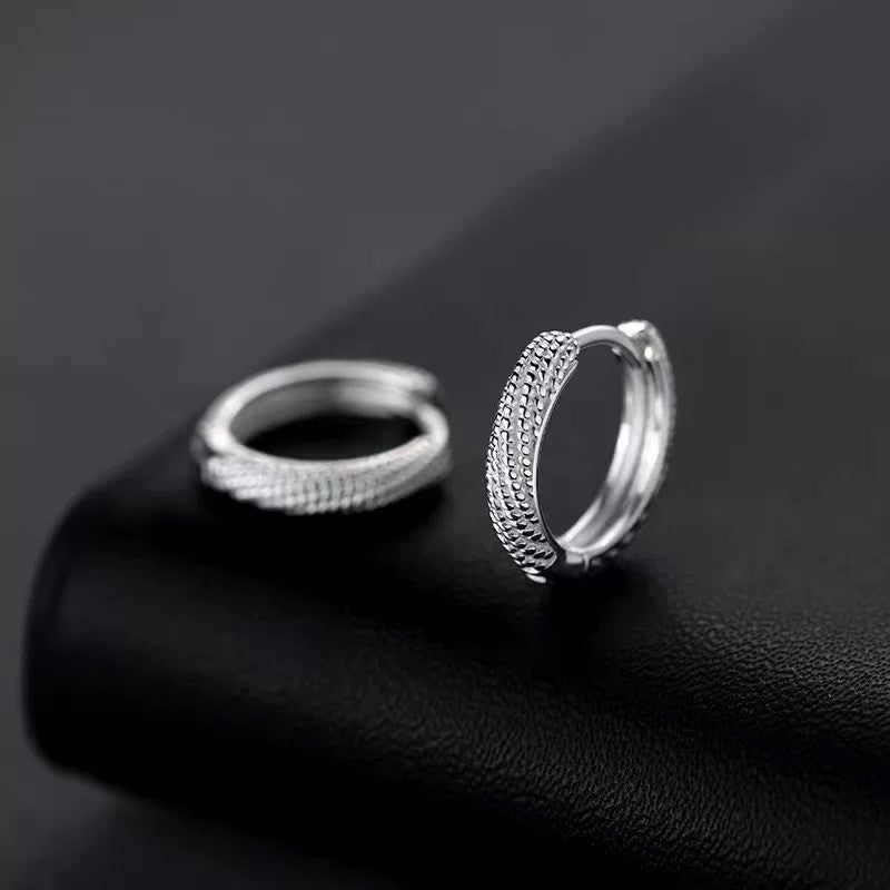 925 Sterling Silver Twist Fashion Hoop Earrings Jewellery Women Girls Gift UK