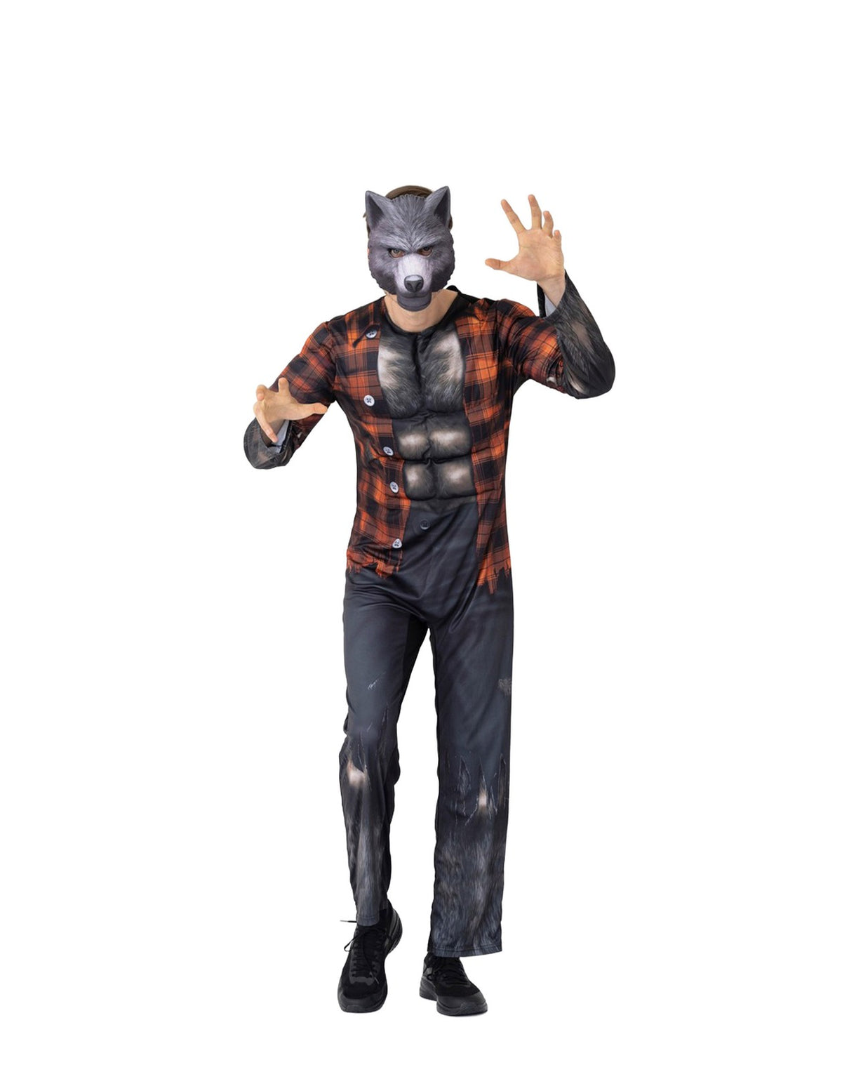 Blues Group 2 Piece Costume | Mens Grey | Official Merch