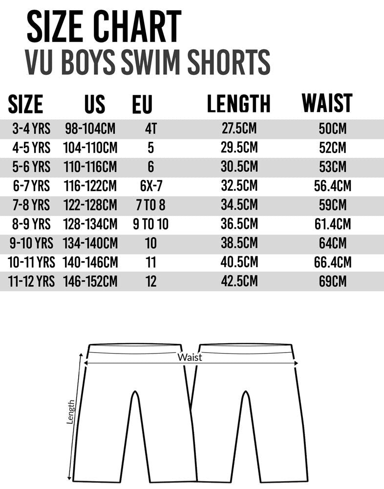 SpongeBob SquarePants Swim Shorts | Boys Blue | Official Merch