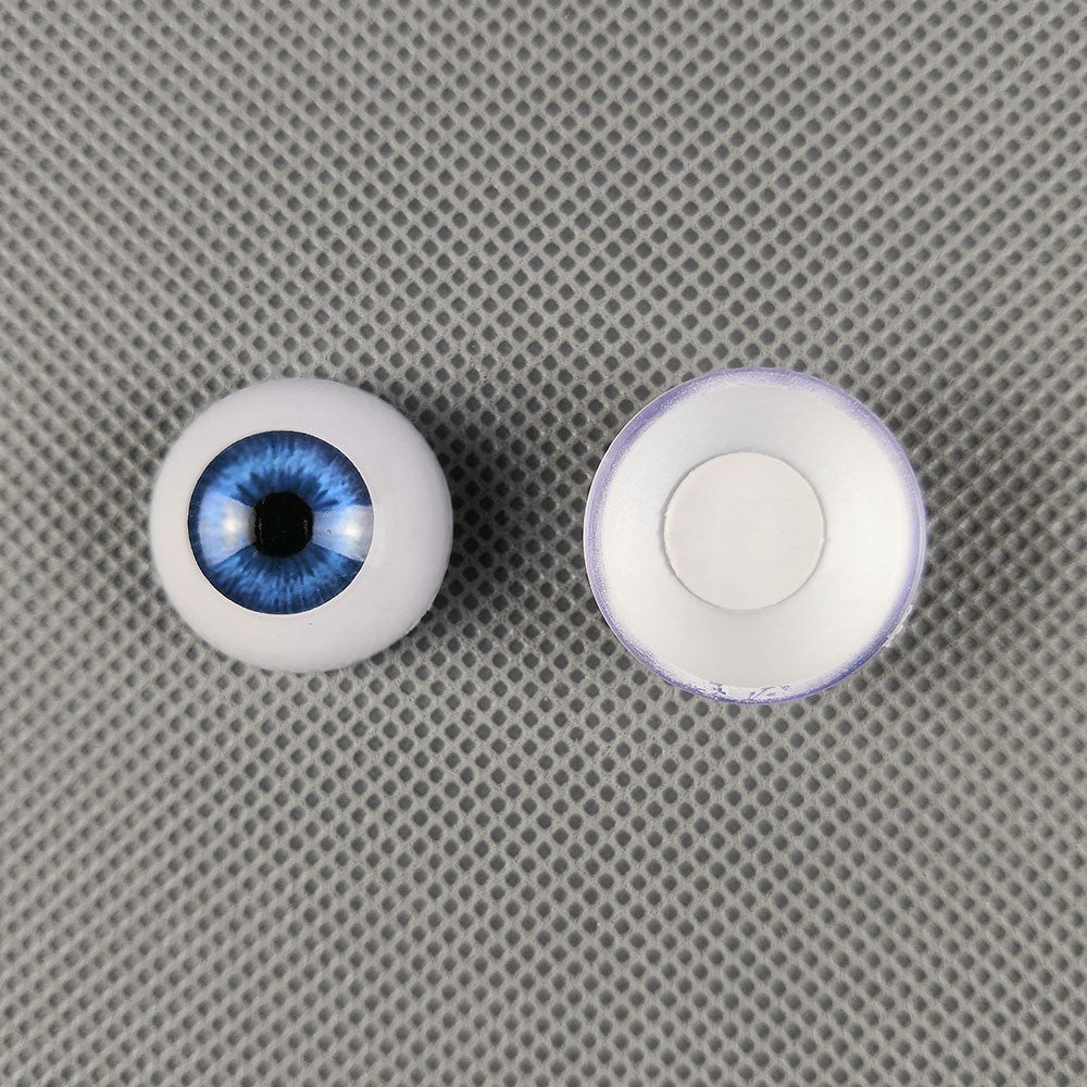 10 Pairs Half Round Acrylic Eyes Eyeballs for Reborn Baby Dolls Kit DIY Repair