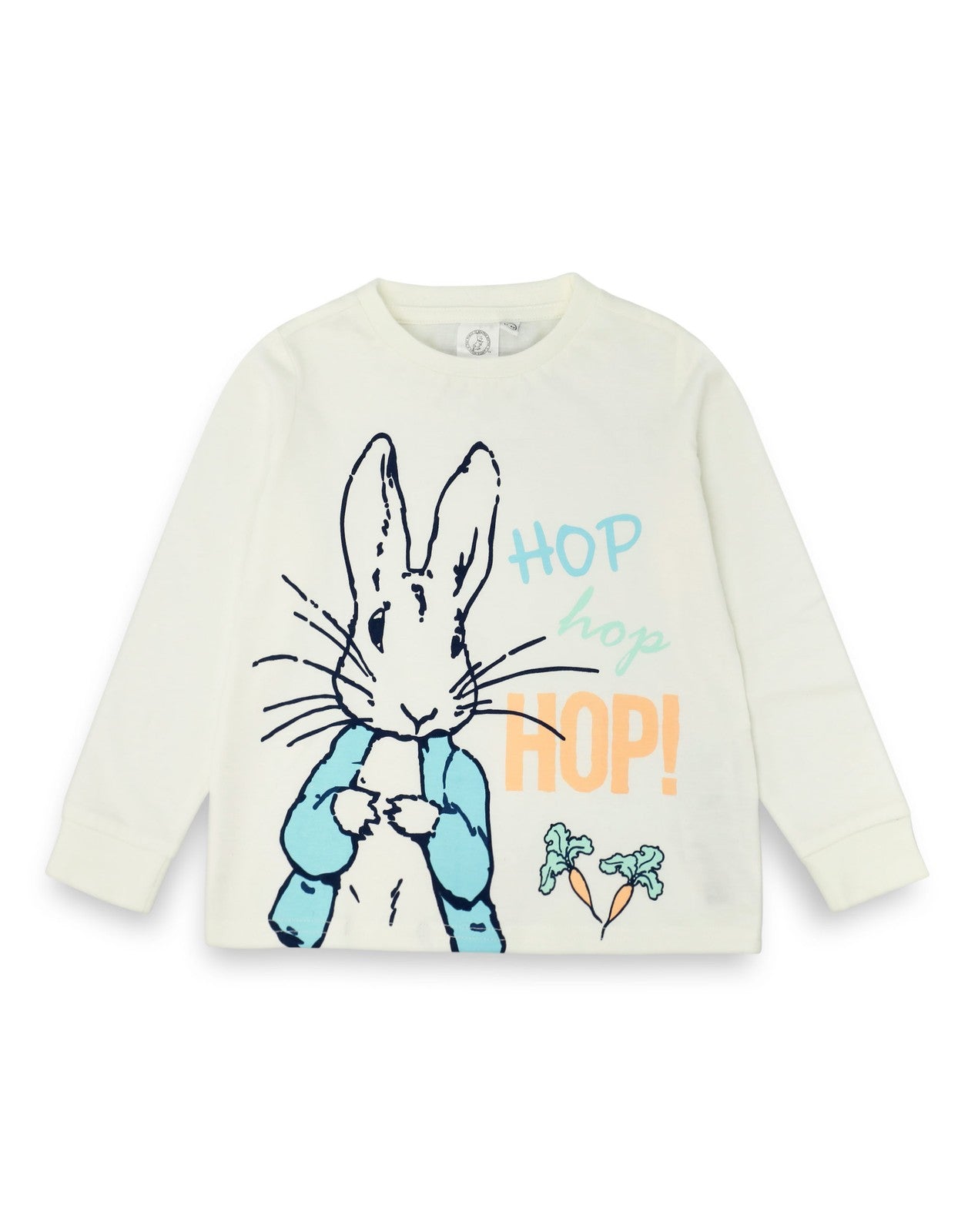 Peter Rabbit Long Sleeve Long Leg Pyjama Set | Boys Blue AOP | Official Merch