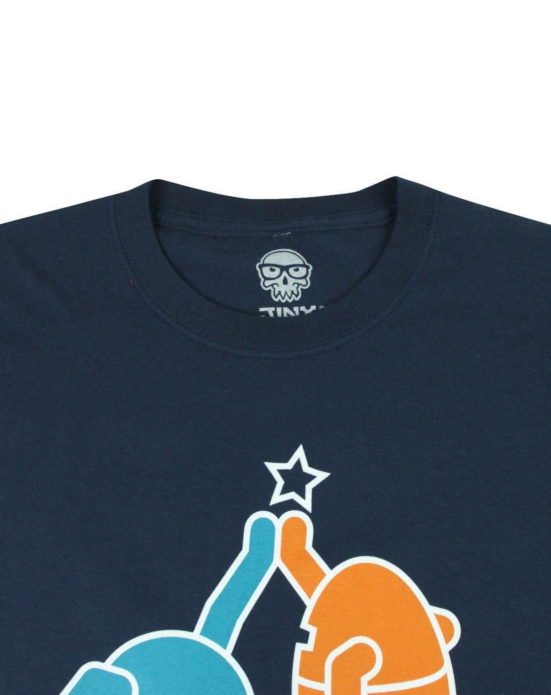 Portal Short Sleeved T-Shirt | Mens Blue | Official Merch