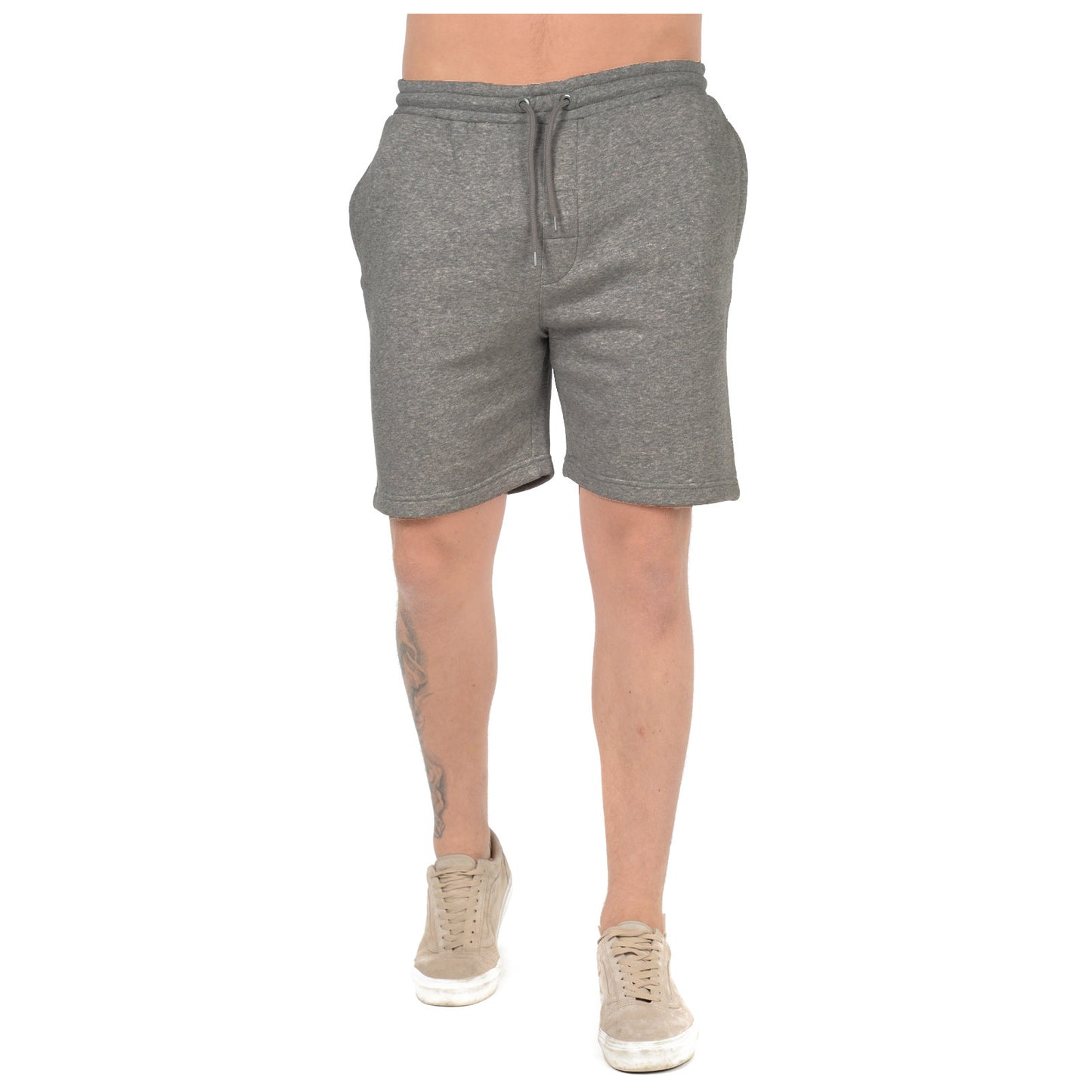 PACK OF 2 MENS JOGGING SHORTS SWEAT JERSEY FLEECE JOGGERS SUMMER RUNNING BOTTOMS