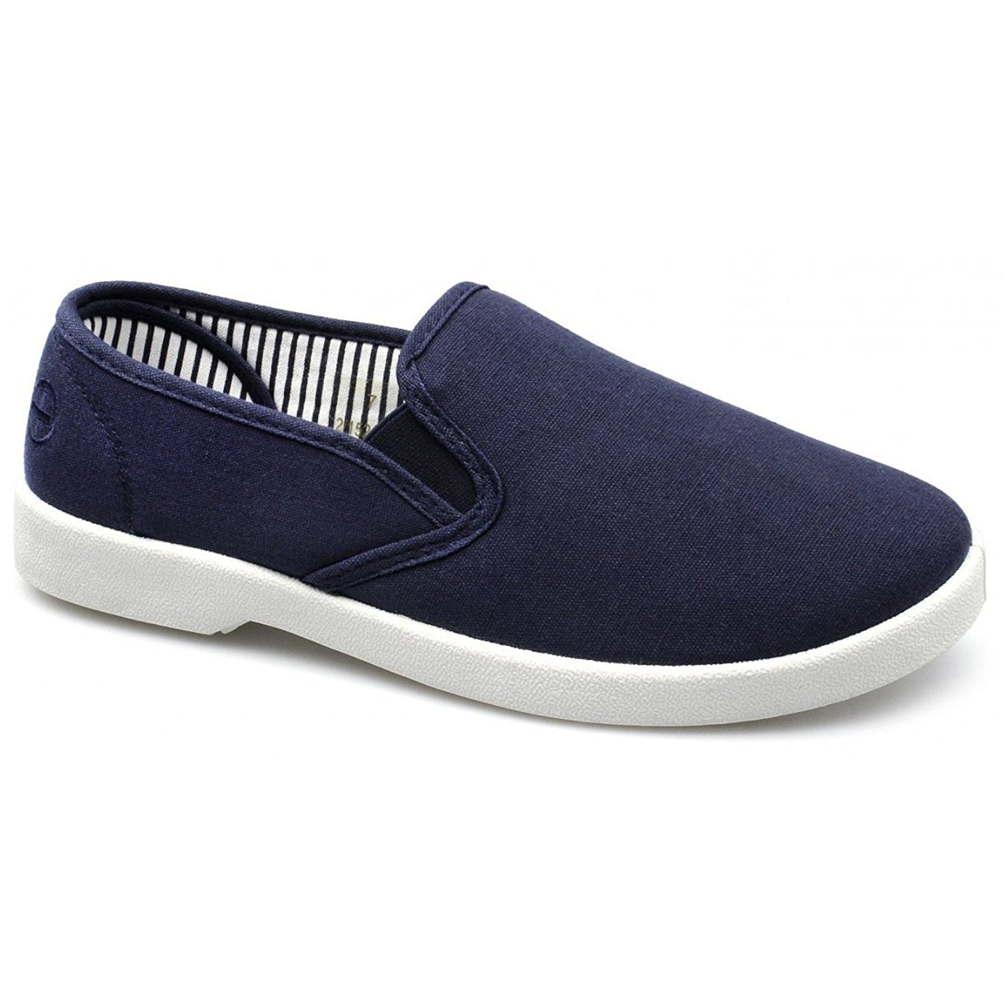 Dr Keller Mens Canvas Shoes Wide Fit Deck Pumps Padded Plimsolls Espadrilles Shu