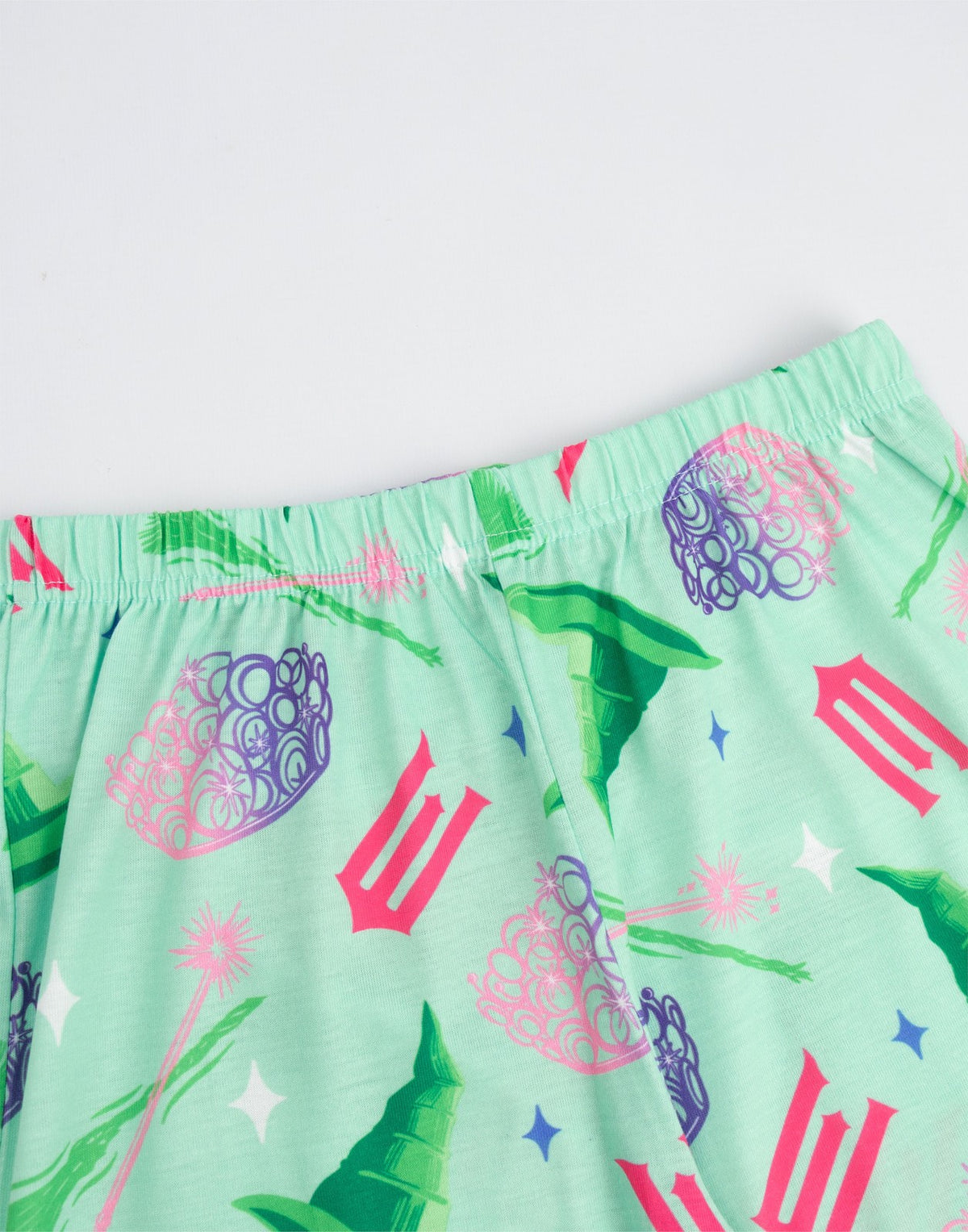 Wicked Long Sleeve Long Leg Pyjama Set | Girls Pink | Official Merch