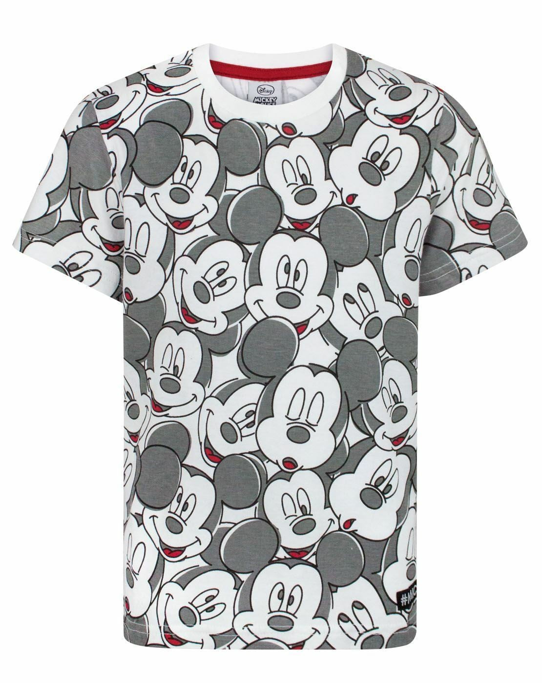 Disney Short Sleeved T-Shirt | Boys White | Official Merch