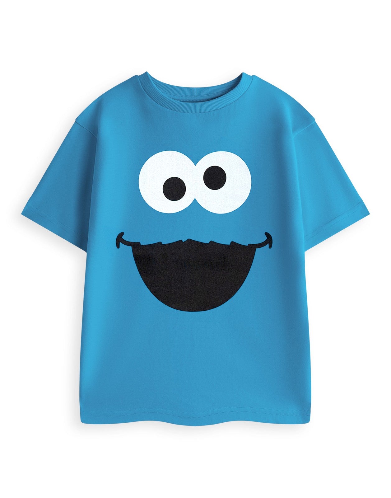 Sesame Street Short Sleeved T-Shirt | Unisex Kids Blue | Official Merch