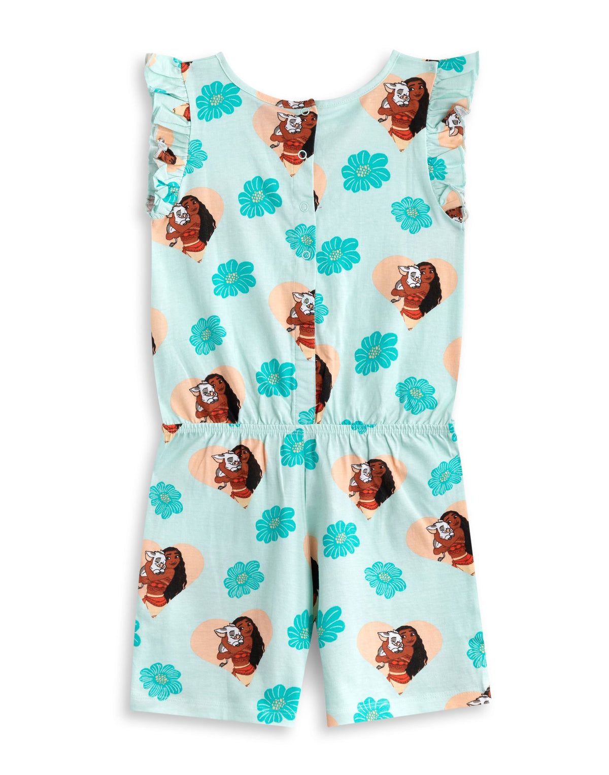 Disney Sleeveless Playsuit | Girls Green | Official Merch
