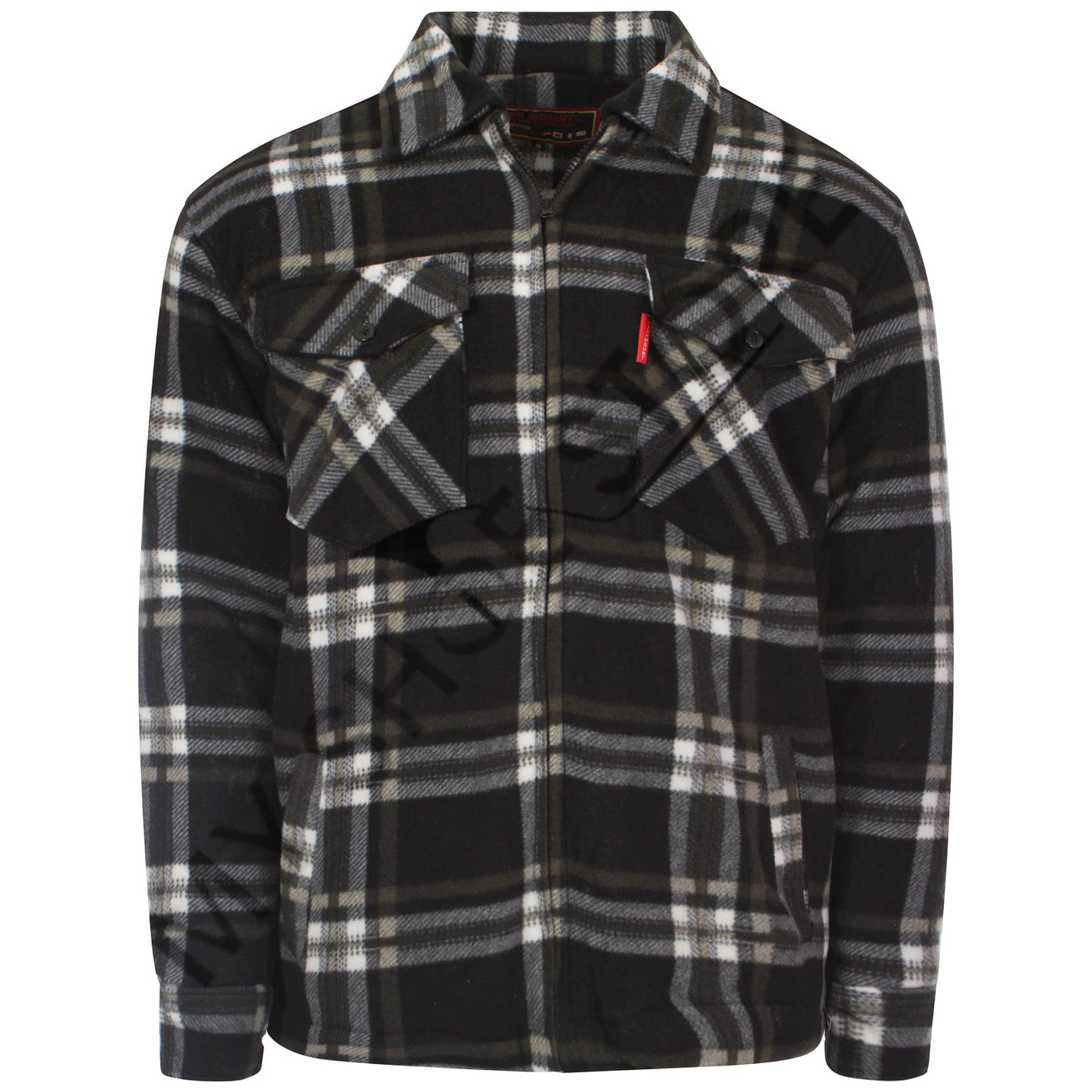 MENS PADDED SHIRT FUR LINED LUMBERJACK FLANNEL WORK JACKET WARM THICK CASUAL TOP