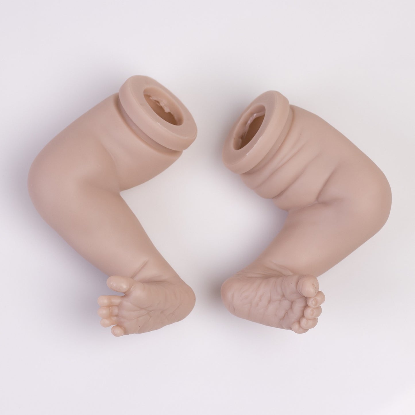 Unpainted Reborn Baby Doll Kits DIY Vinyl Silicone 16" Realistic Dolls Kit Parts