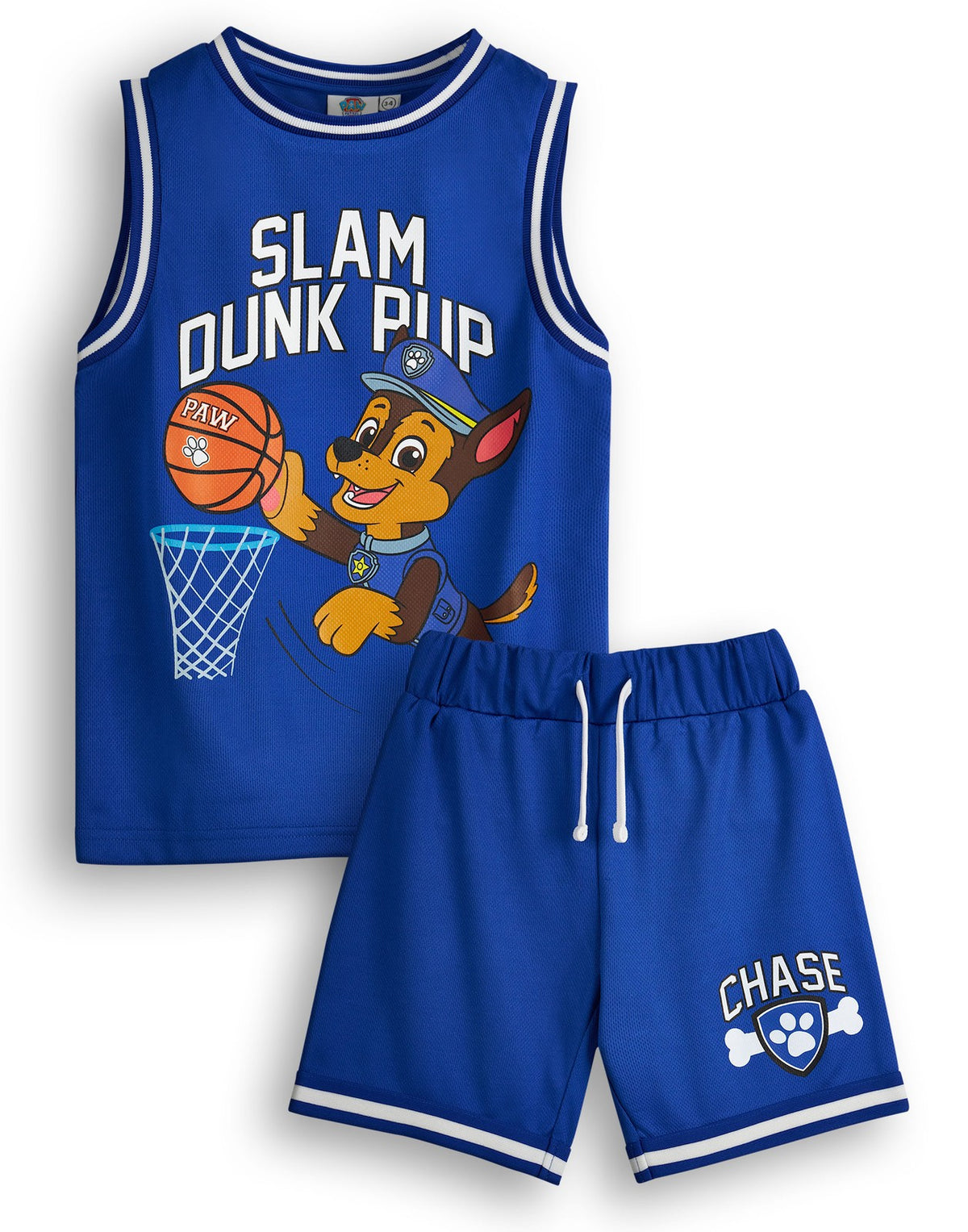 Paw Patrol 2 Piece Basketball Set | Boys Blue | Official Merch