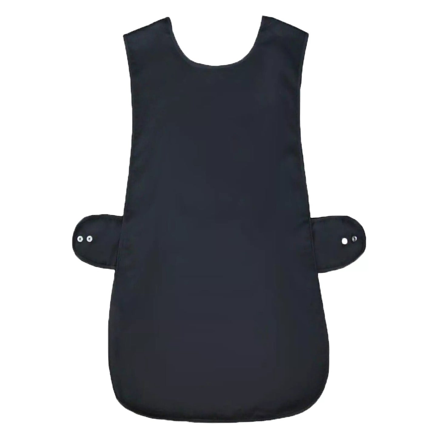 Plain Tabard Apron Workwear Cleaning Catering Salon | Large Pocket | Popper Fast