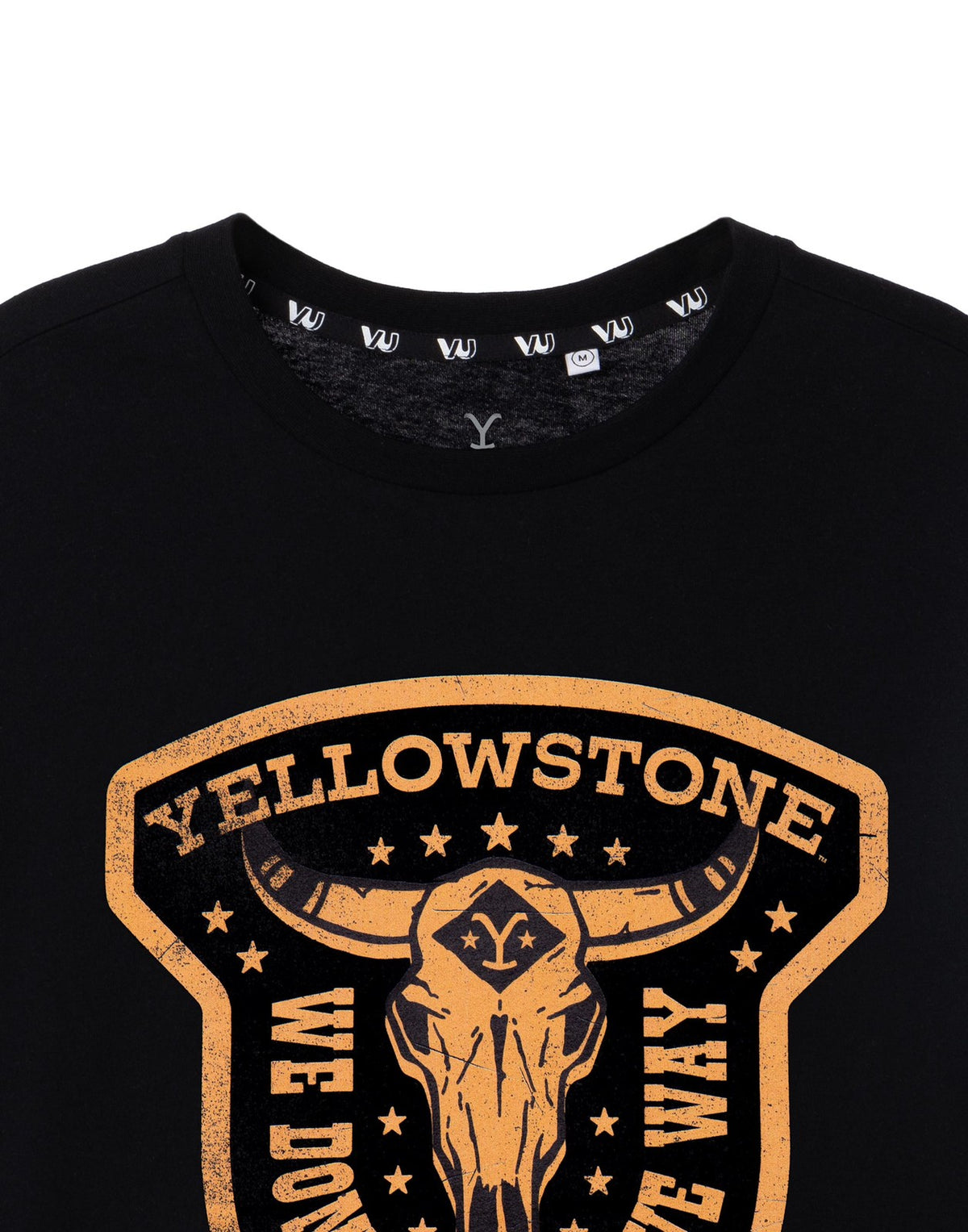 Yellowstone Short Sleeved T-Shirt | Mens Black | Official Merch