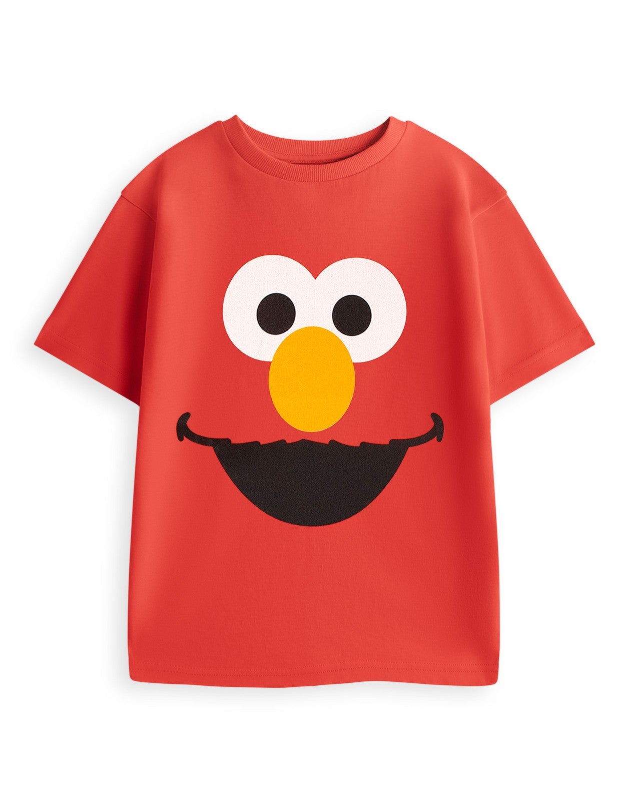 Sesame Street Short Sleeved T-Shirt | Unisex Kids Red | Official Merch