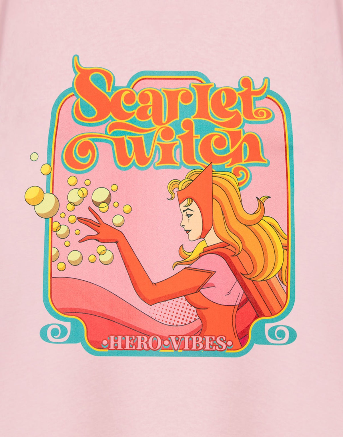 Marvel Short Sleeved T-Shirt | Womens Pink | Official Merch
