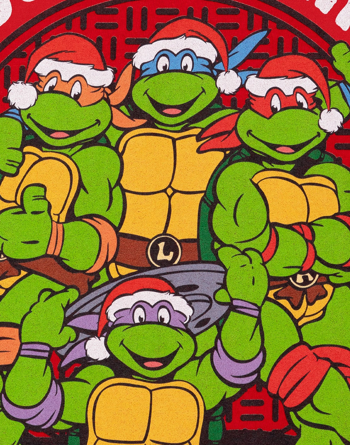 Teenage Mutant Ninja Turtles Short Sleeved T-Shirt | Mens Red | Official Merch