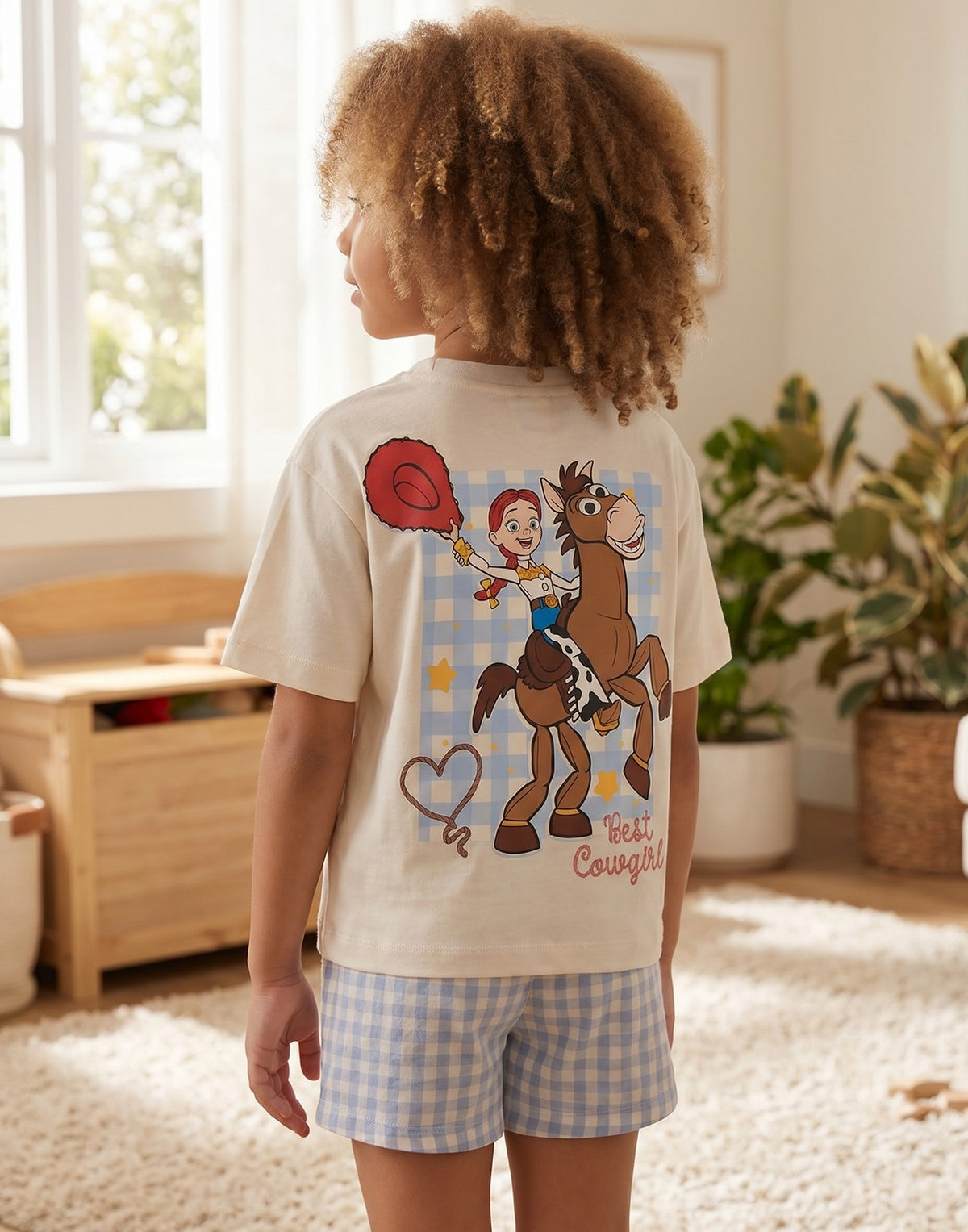 Disney T-Shirt and Shorts Set | Girls White | Official Merch