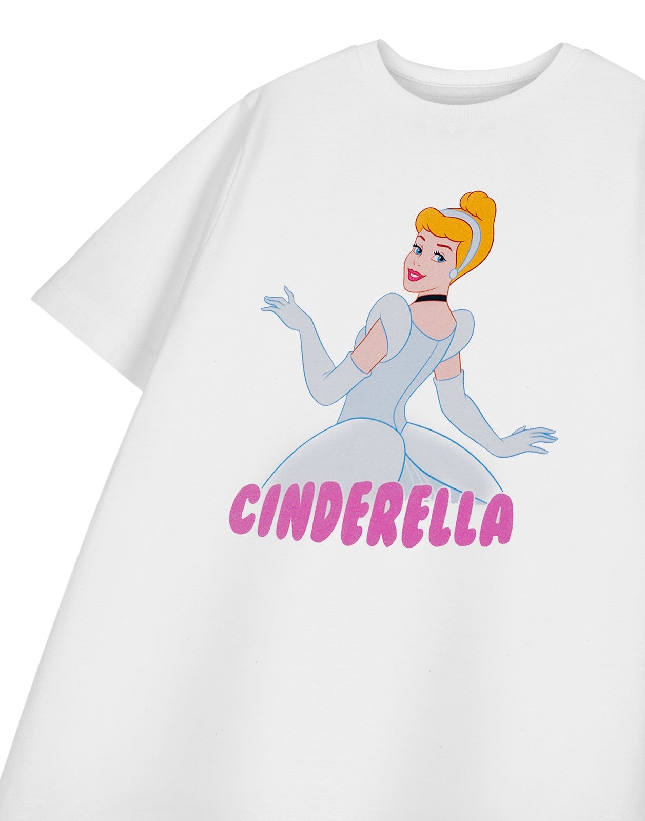 Disney Short Sleeved T-Shirt | Girls White | Official Merch
