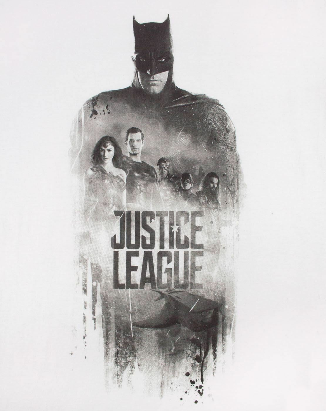 DC Comics Short Sleeved T-Shirt | Mens White | Official Merch