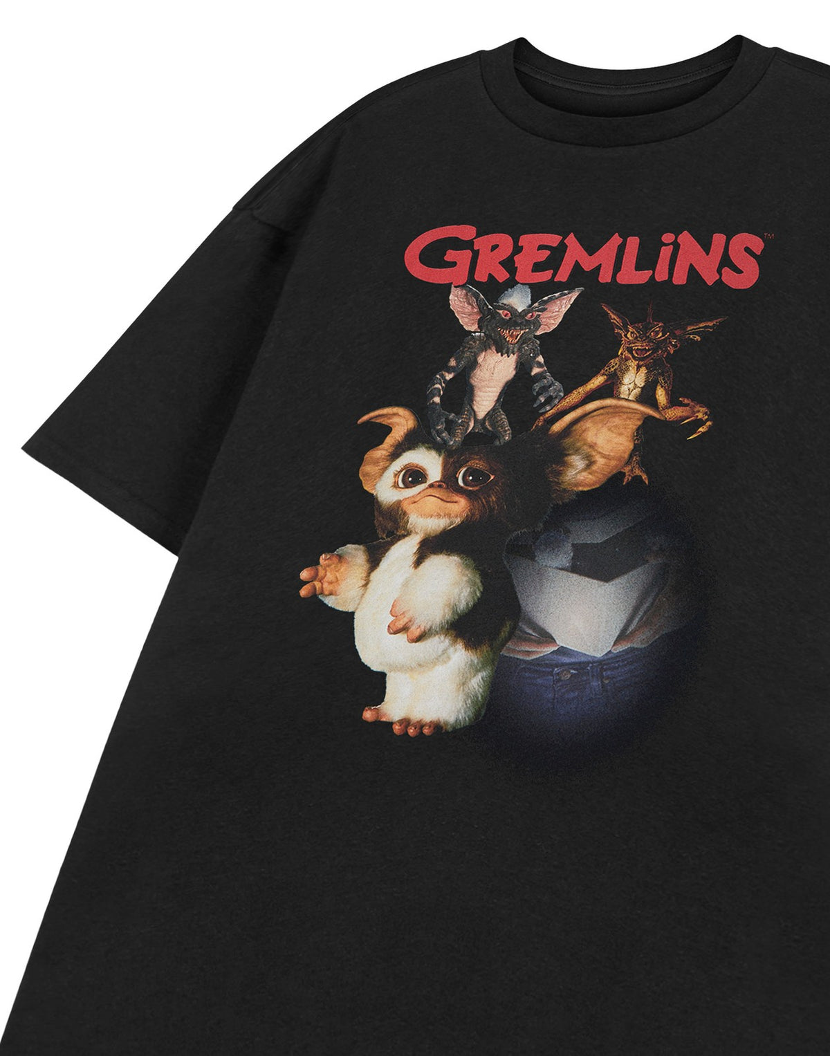 Gremlins Short Sleeved T-Shirt | Unisex Black | Official Merch