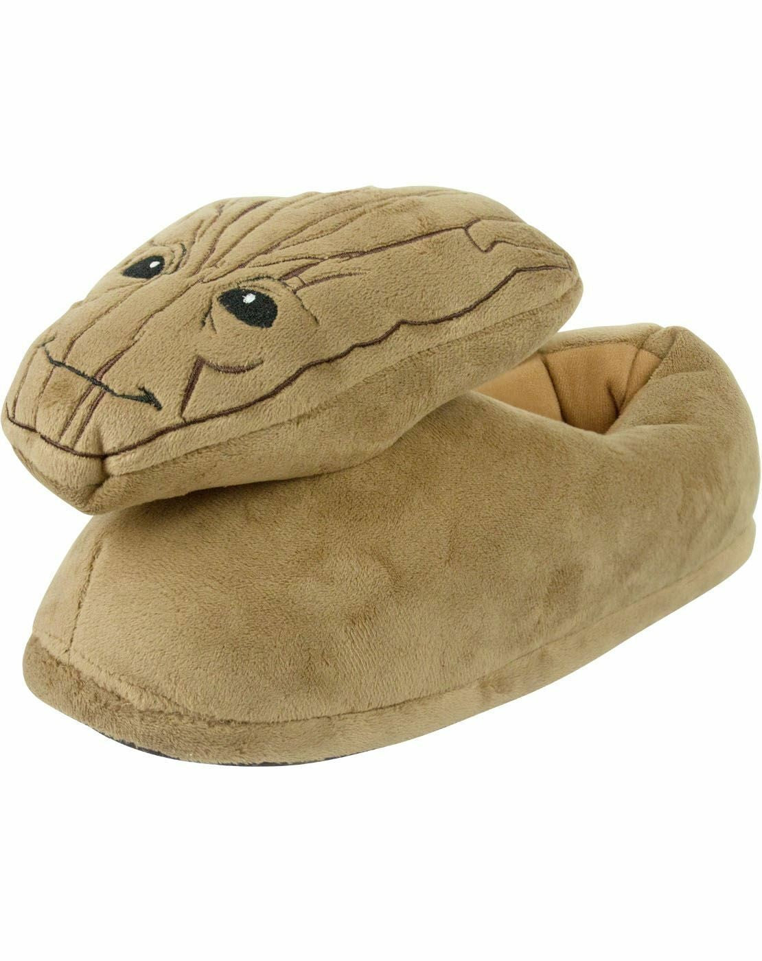 Marvel 3D Slippers | Boys Brown | Official Merch