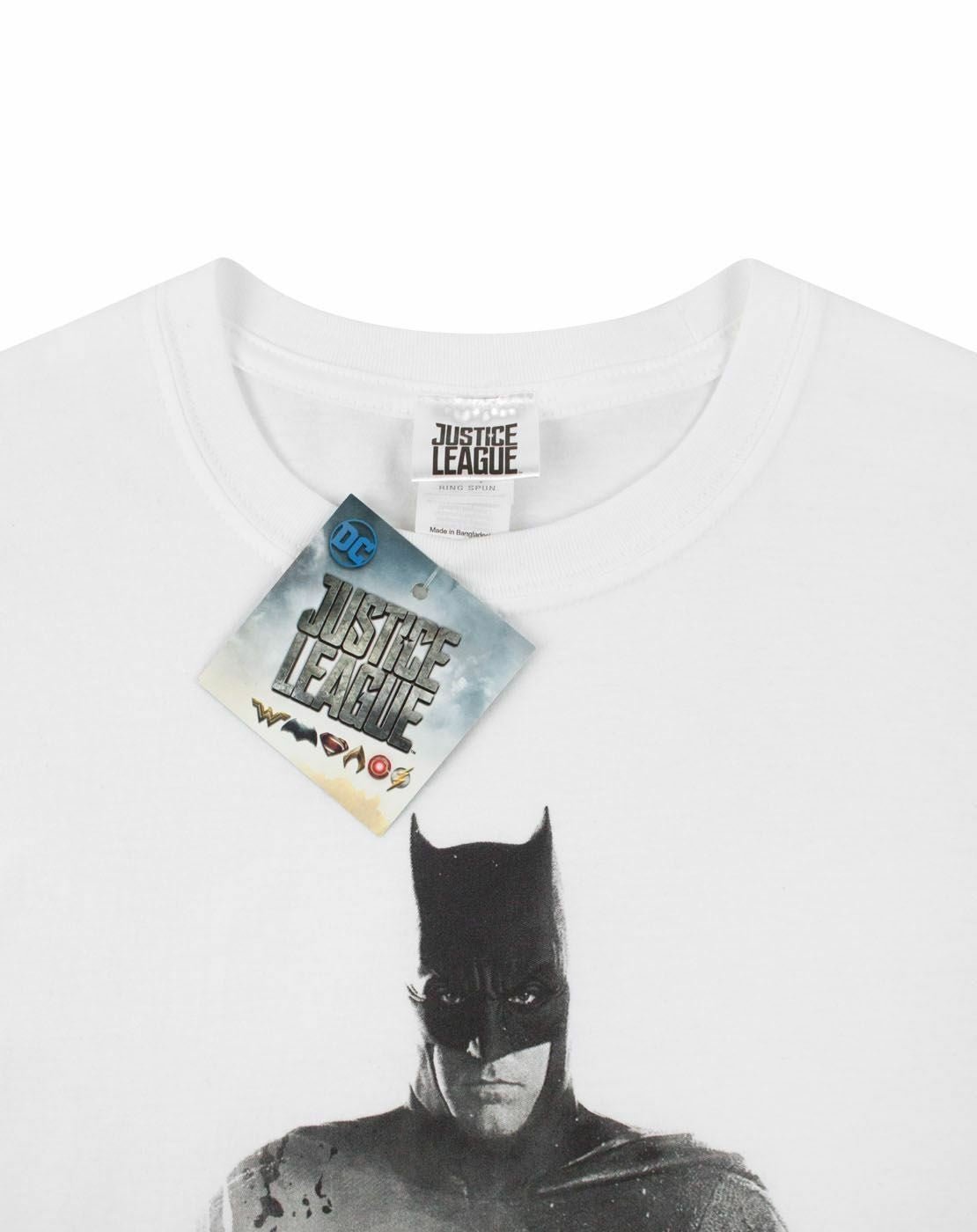 DC Comics Short Sleeved T-Shirt | Mens White | Official Merch