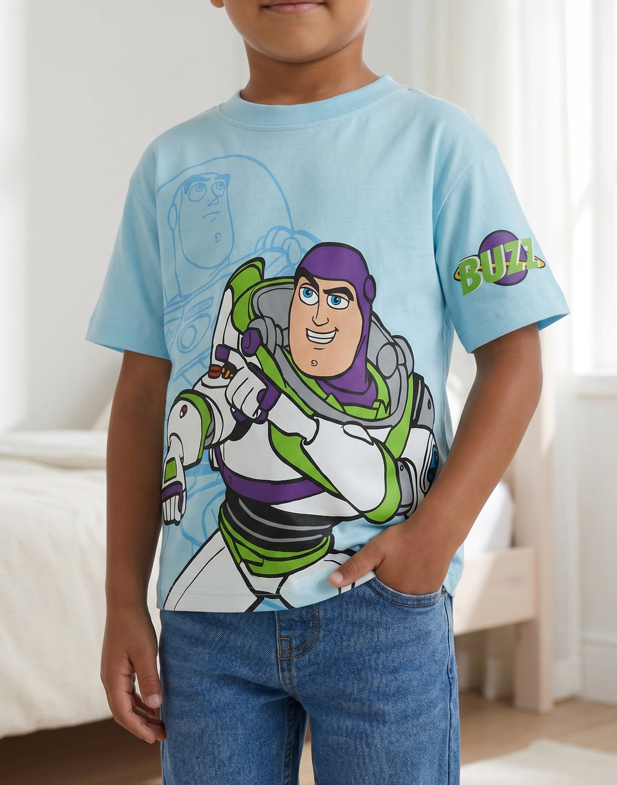 Disney Multi-Pack of 3 Short-Sleeved T-Shirts | Boys Multicoloured | Official Me