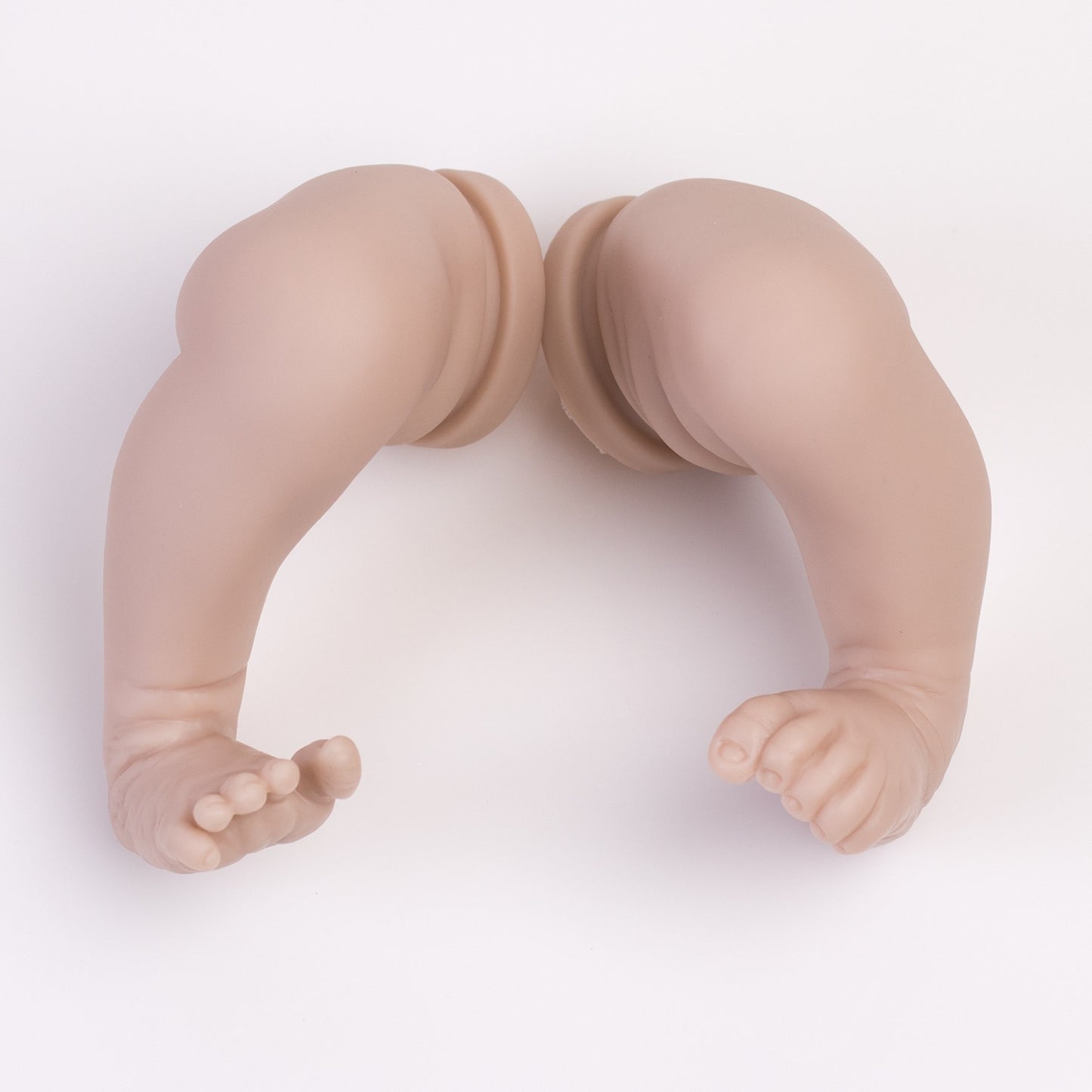 Unpainted Reborn Baby Doll Kits DIY Vinyl Silicone 16" Realistic Dolls Kit Parts
