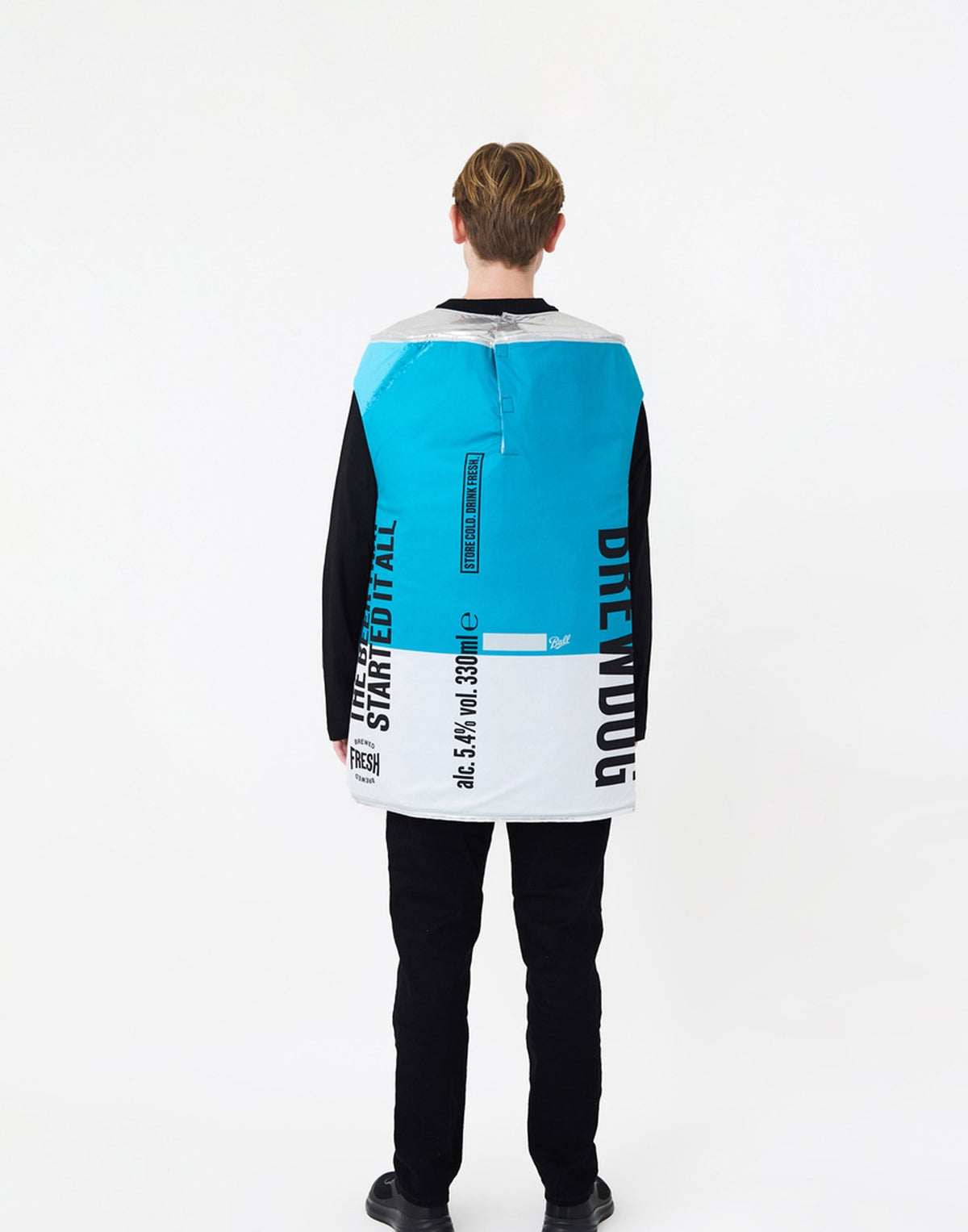 Brew Dog 1 Piece Costume | Mens Blue | Official Merch