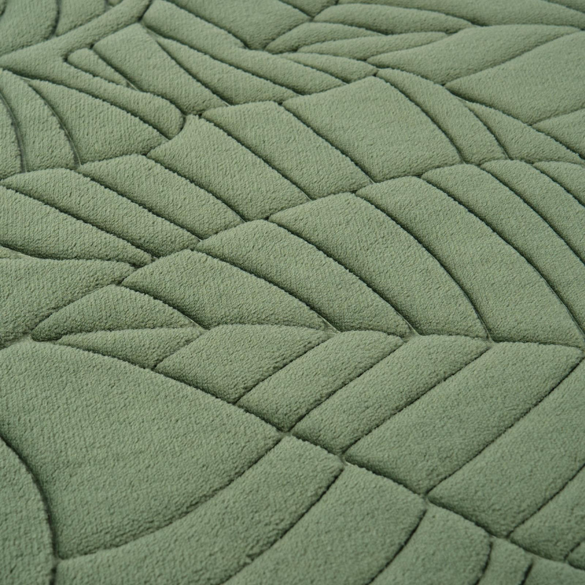 Leaf Bath Mat Bathroom Shower Non-Slip Toilet Memory Foam Thick Absorbent Rug