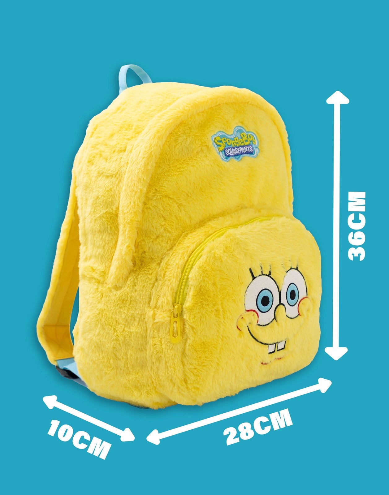 SpongeBob SquarePants Backpack | Unisex Kids Yellow | Official Merch
