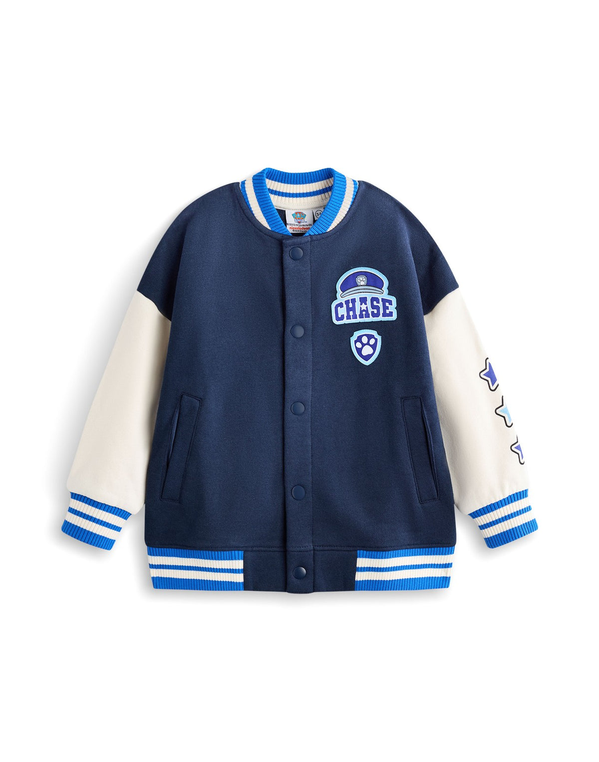 Paw Patrol Varsity Jacket | Boys Blue | Official Merch
