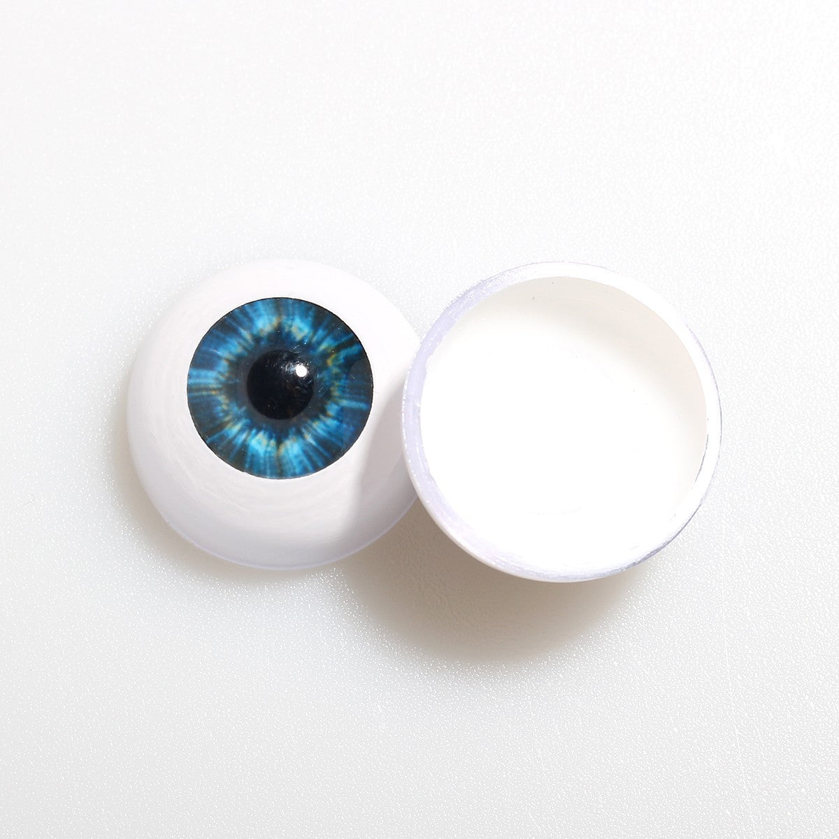2 Pairs Reborn Baby Doll Eyes Half Round Acrylic Eyeballs Accessories DIY Supply