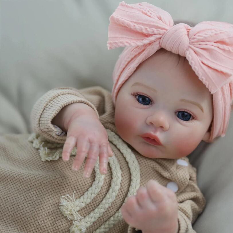 Reborn Baby Dolls Girl Vinyl Silicone Real Life Newborn Doll Realistic Baby Gift