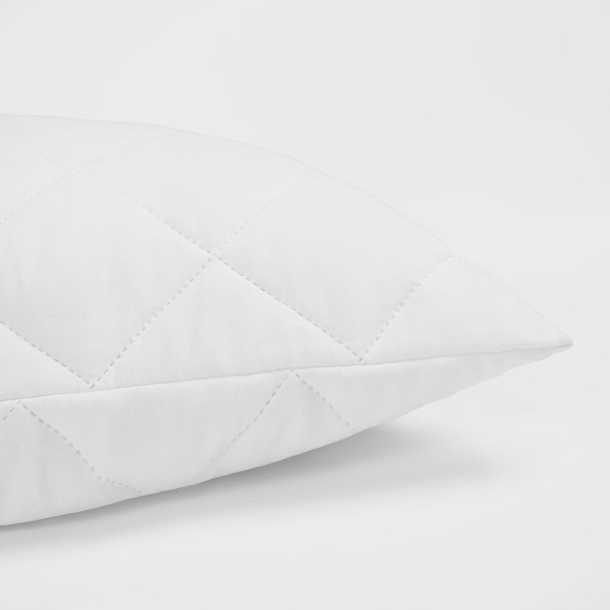 Pillow Protector Cases Soft Touch Cushion Cover 2 Pack Pinsonic Quilted Set Pair