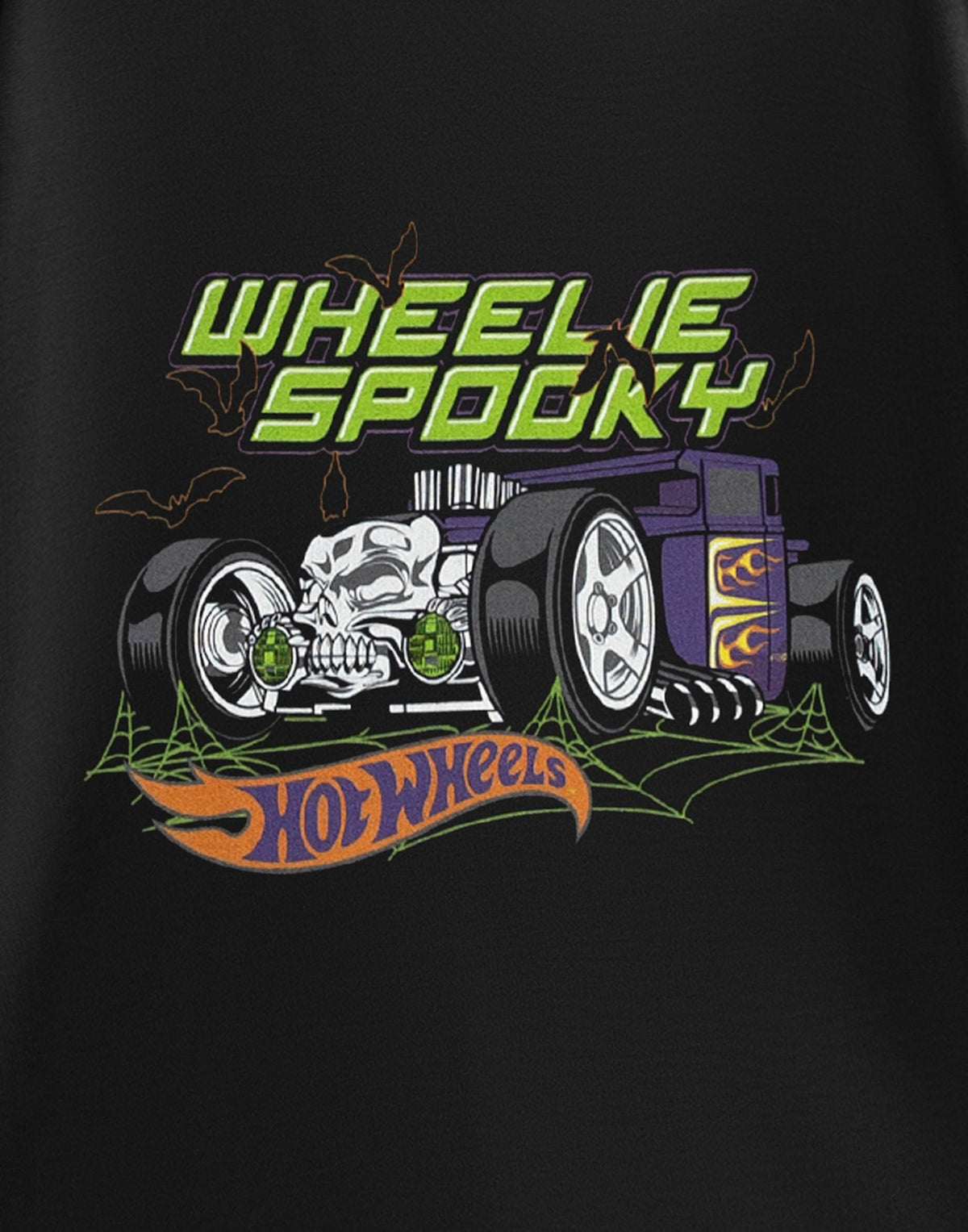 Hot Wheels Short Sleeved T-Shirt | Boys Black | Official Merch