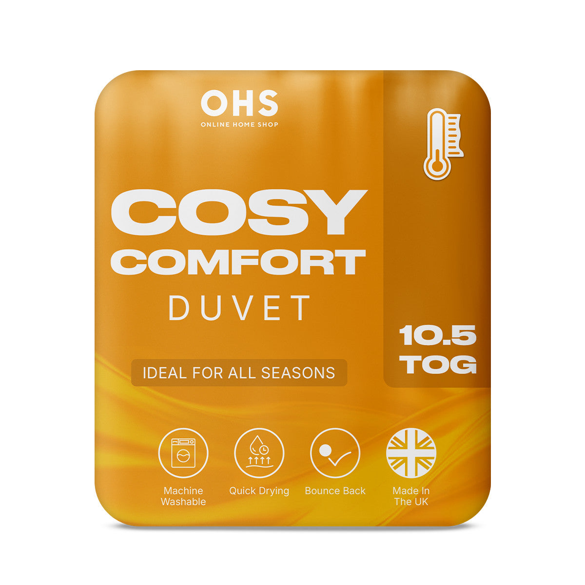 OHS Duvet Quilt/Pillows 4.5 10.5 13.5 15 Tog Single Double King Superking
