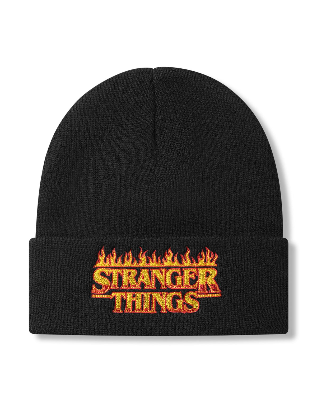 Stranger Things Beanie Hat | Unisex Black | Official Merch