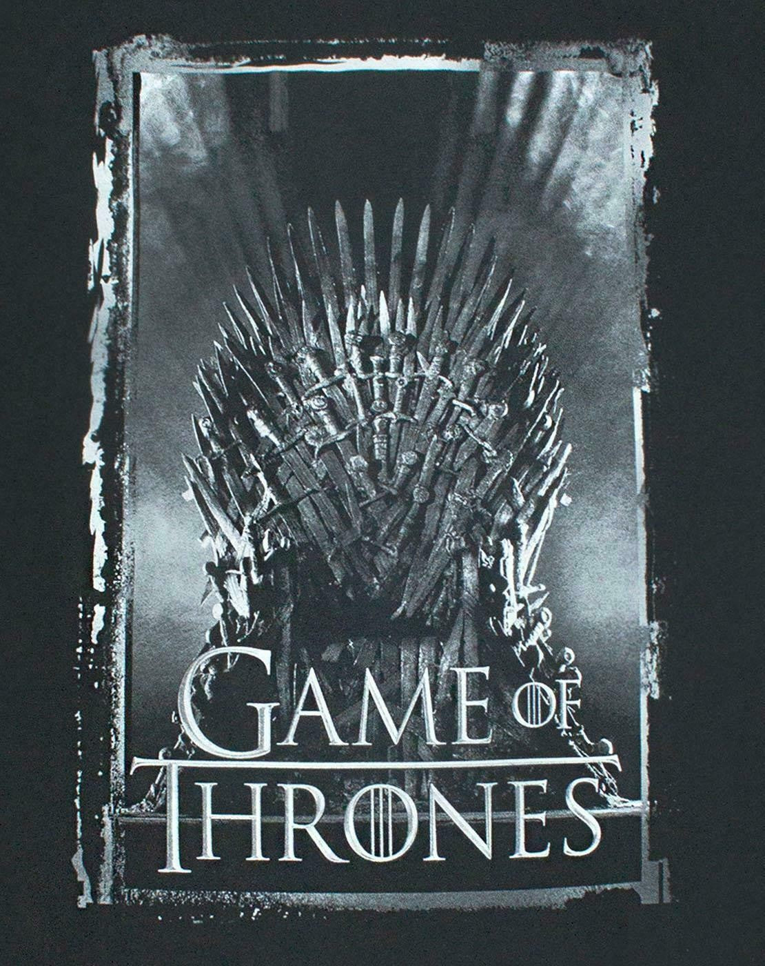 Game of Thrones Short Sleeved T-Shirt | Mens Black | Official Merch
